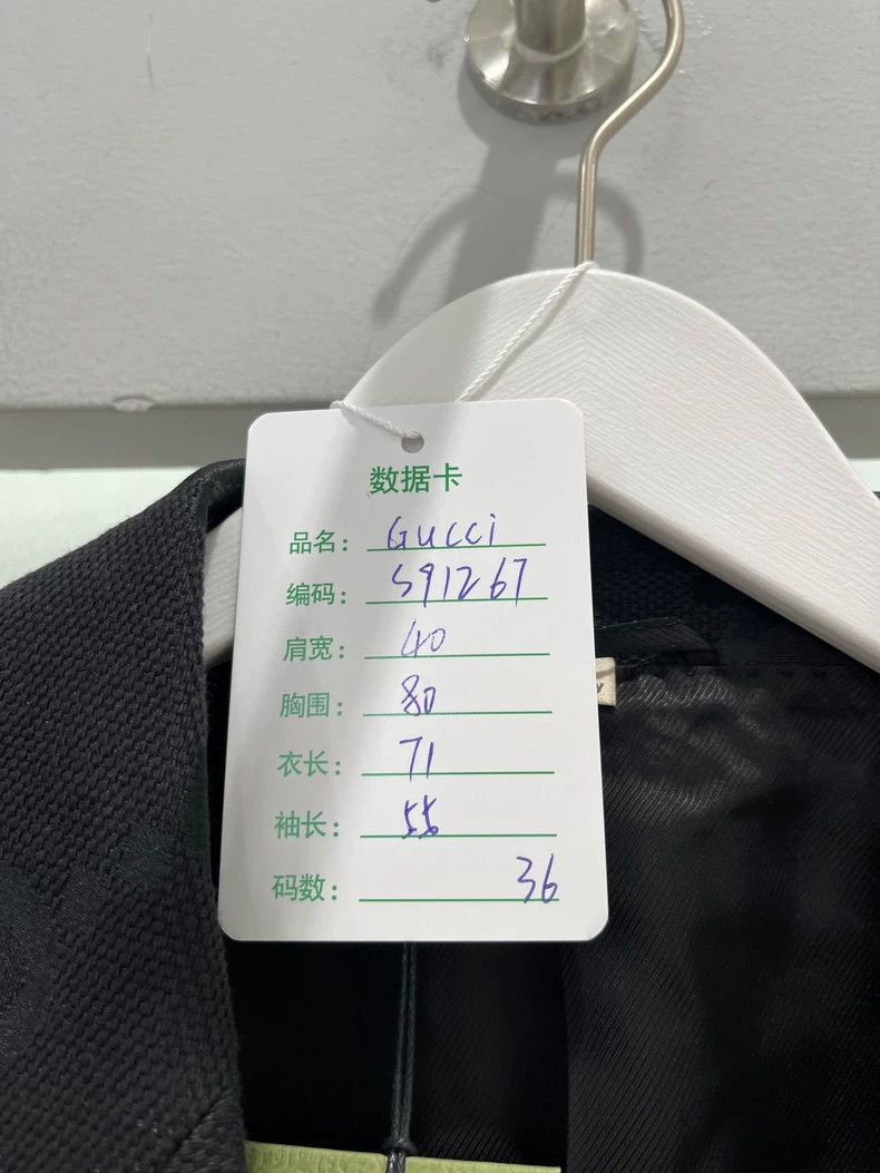 Gucci GucciDark pattern logo suit 2503-Nextarrow Size 36R - 7 Thumbnail