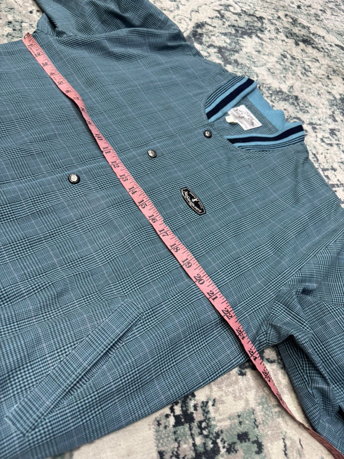 Yves Saint Laurent YVES SAINT LAURENT SPORTS WEAR HOUNDSTOOTH JACKET Size US XL / EU 56 / 4 - 10 Thumbnail