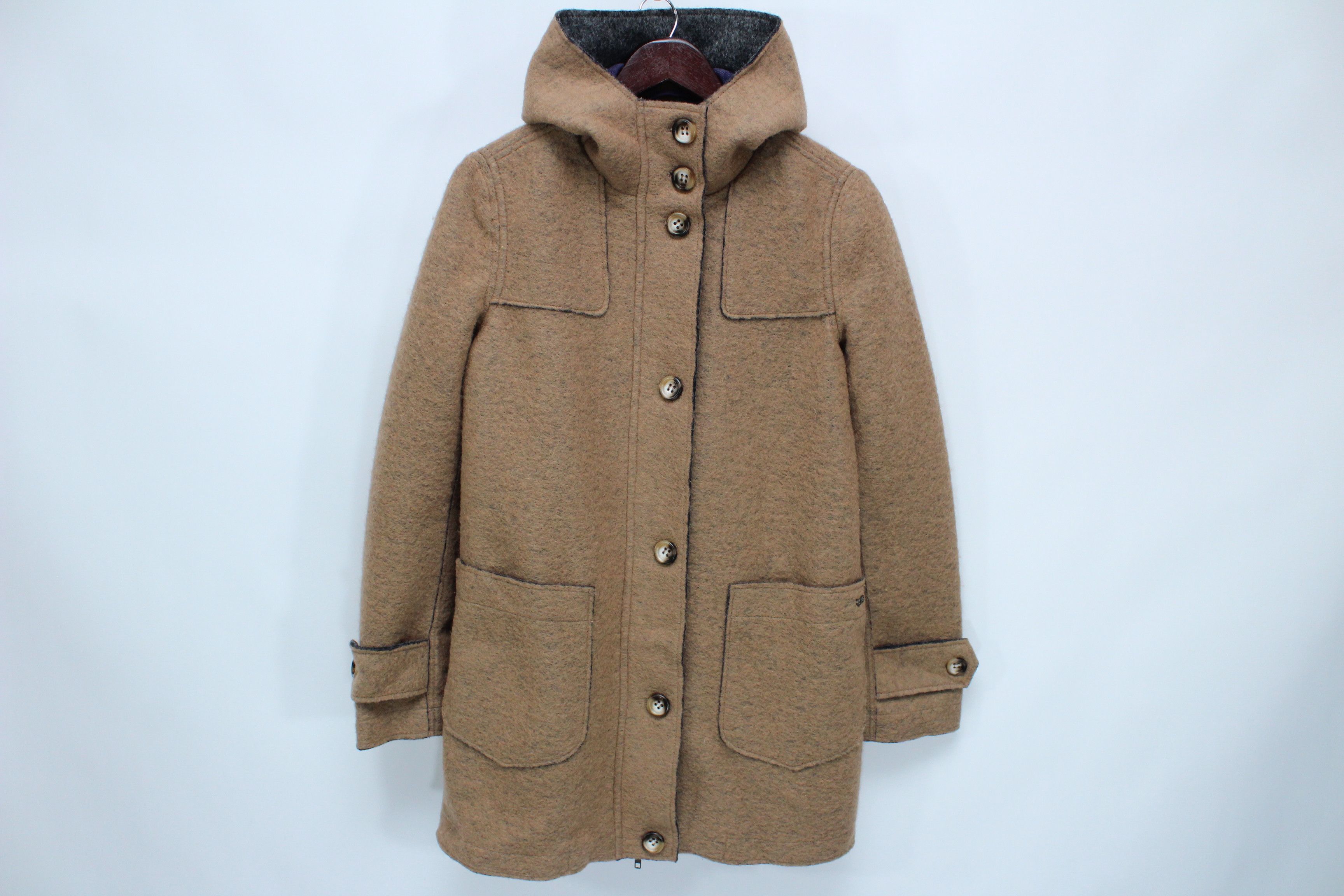 GAS Gas Tautou Bonded Felt Coat Womens Size 44 New Hype Size US S / EU 44-46 / 1 - 1 Thumbnail