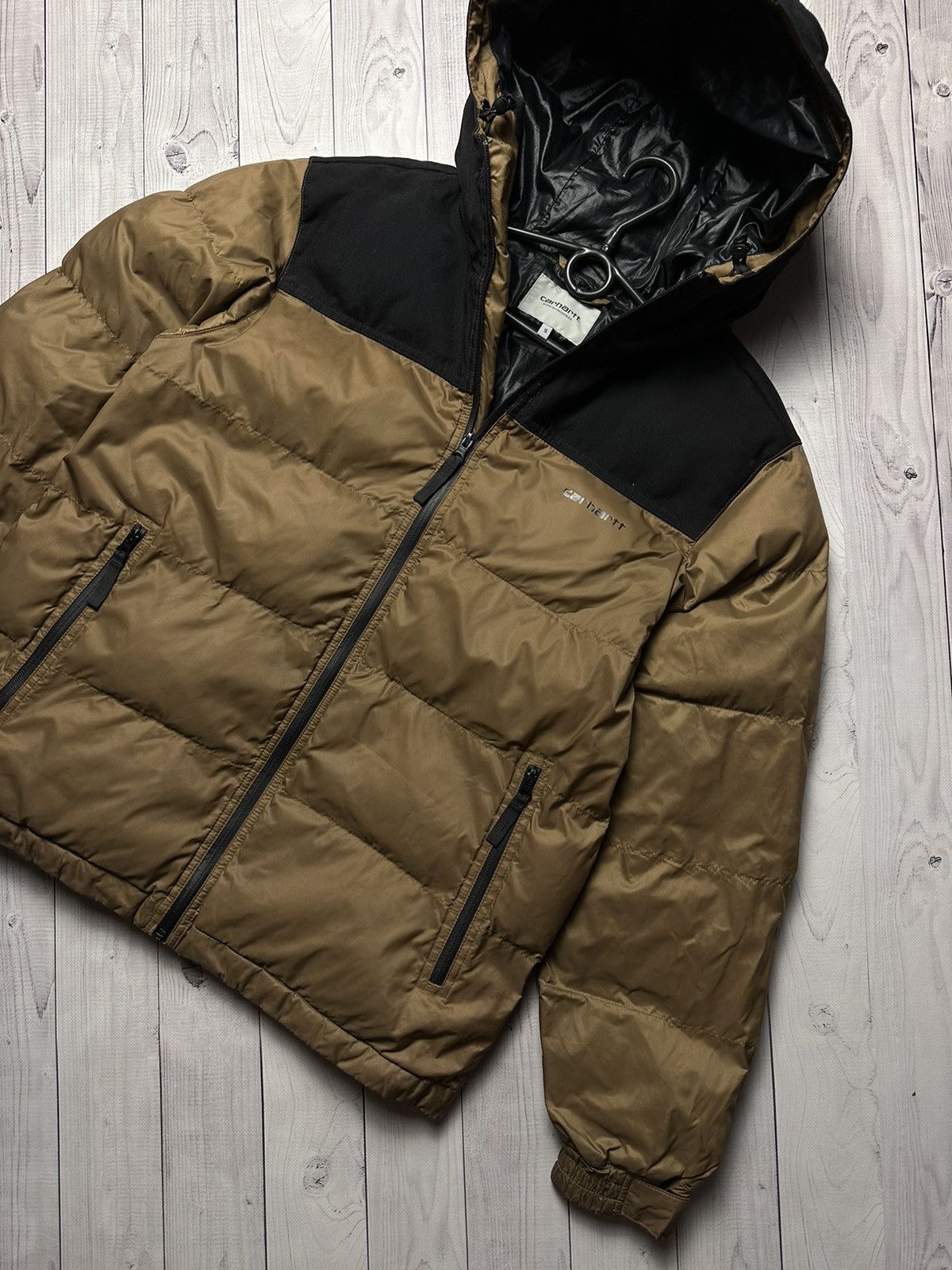 Carhartt Wip × Vintage Vintage Carhartt wip brown jacket size S/m Size US S / EU 44-46 / 1 - 2 Thumbnail