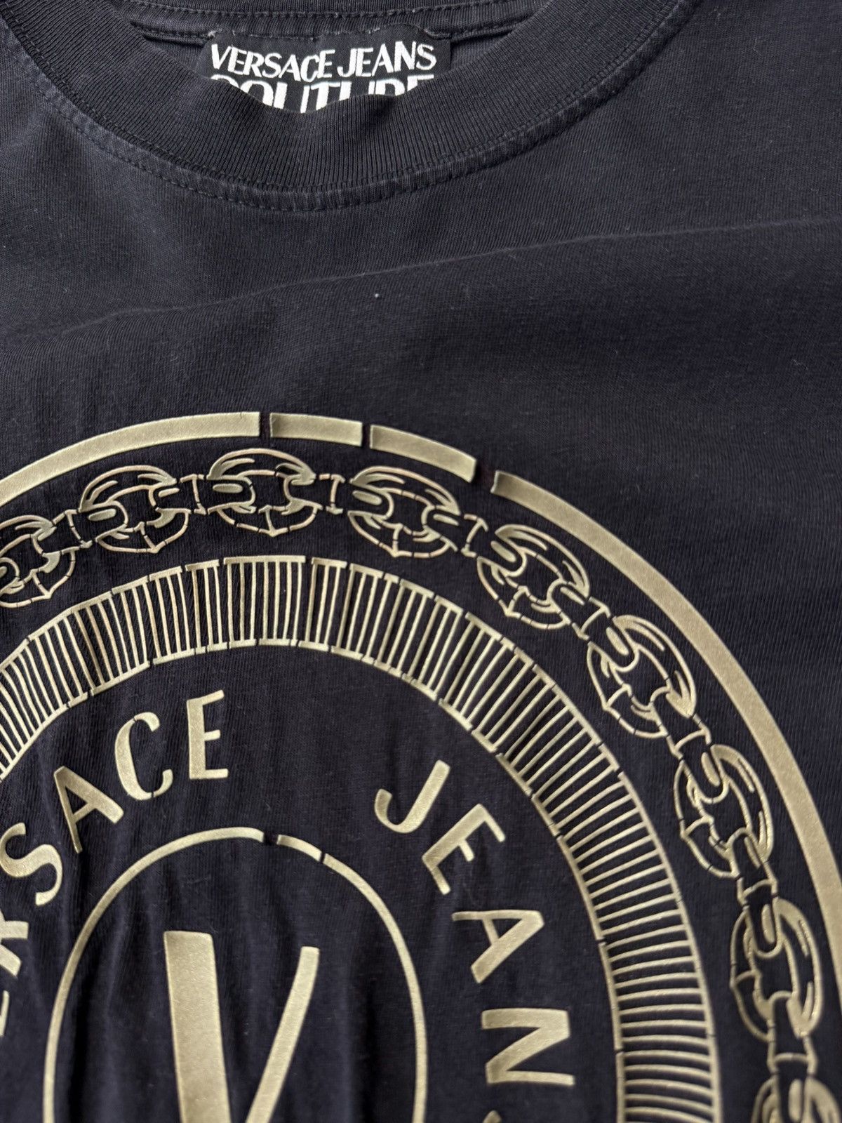Versace Versace Jeans Couture Big logo T shirts Size US S / EU 44-46 / 1 - 15 Thumbnail