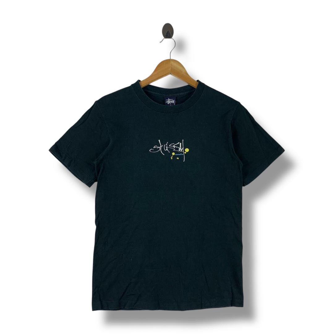 Stussy Vintage 90s STUSSY centre spellout tee Size US S / EU 44-46 / 1 - 1 Thumbnail