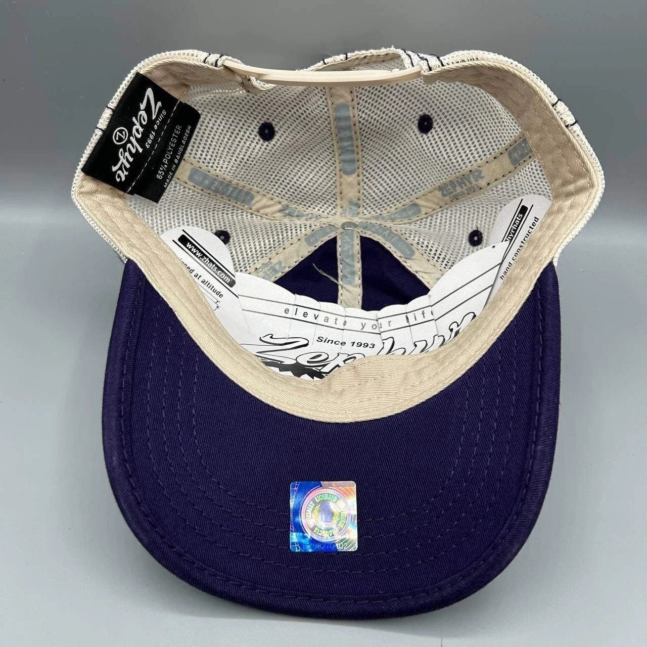 Zephyr Vintage LSU Tigers Trucker Hat Men NCAA Snap Back Cap New Size ONE SIZE - 2 Thumbnail