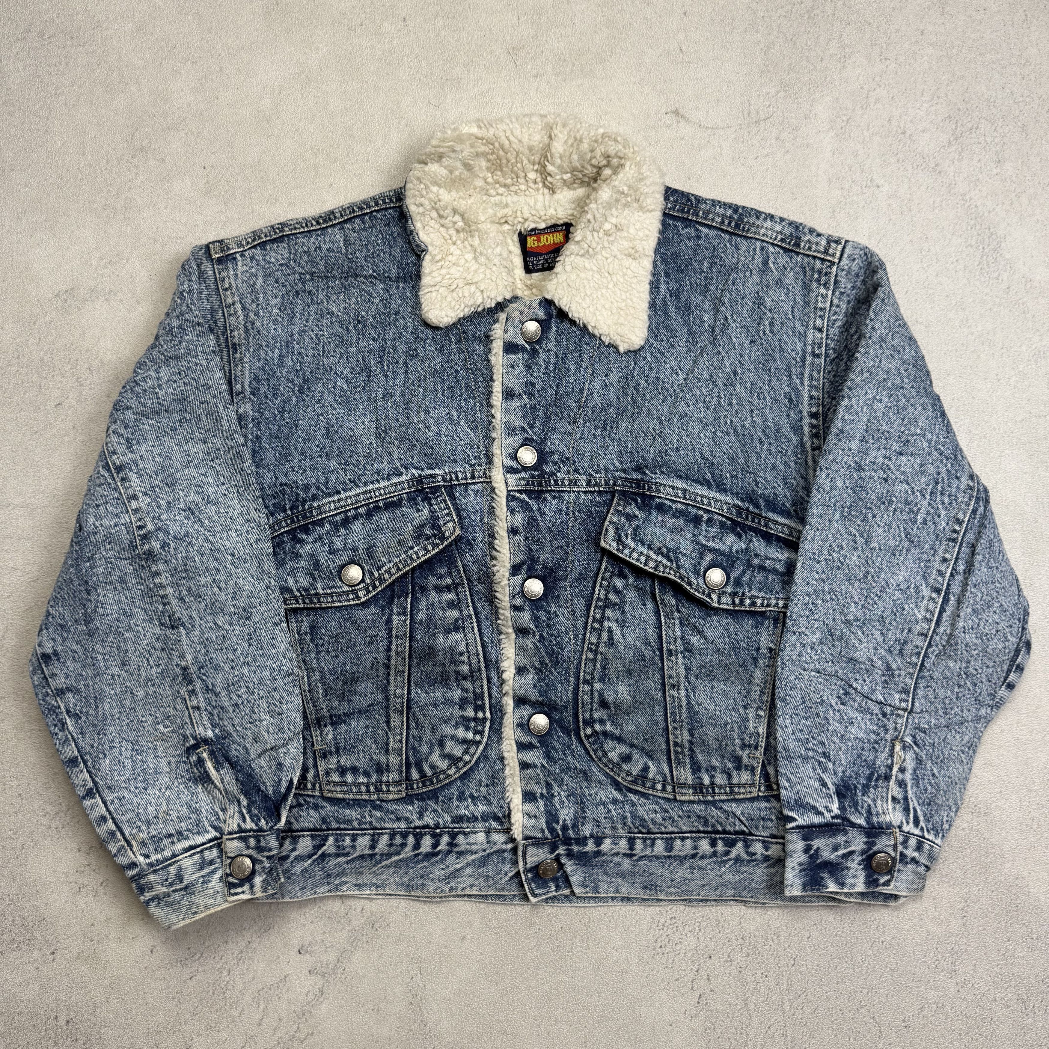 Big John × Japanese Brand Big John Japan Denim Trucker Jacket
