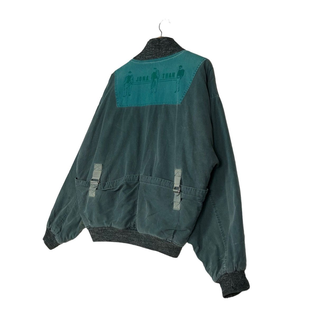 Japanese Brand 🔥Vintage Bomber Jacket Jumper King Jonathan Big Logo Size US M / EU 48-50 / 2 - 10 Thumbnail