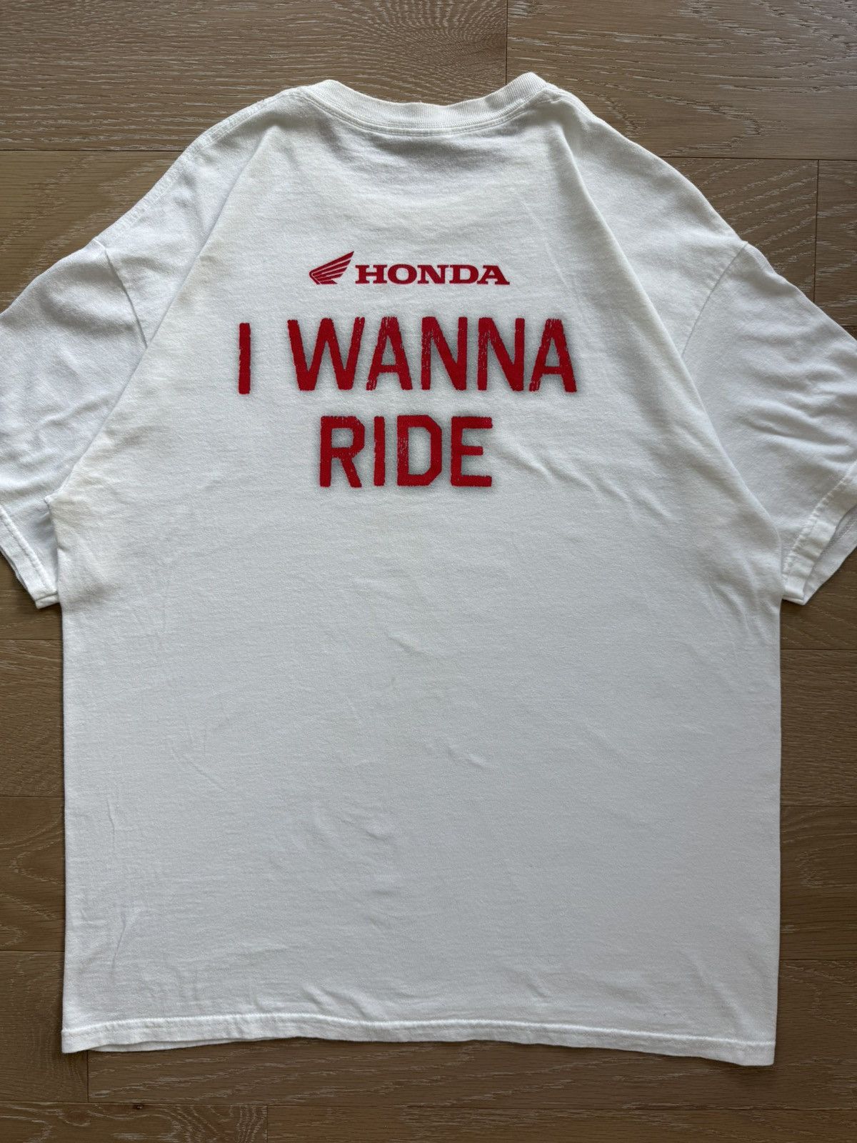 Honda Vintage Honda Motorcycles “I Wanna Ride” Shirt Size US L / EU 52-54 / 3 - 9 Thumbnail