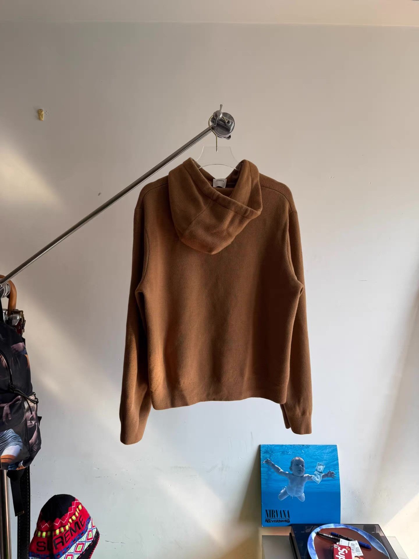 Burberry Burberry Brown Hooded Wool Sweater Q17 Size US S / EU 44-46 / 1 - 2 Thumbnail