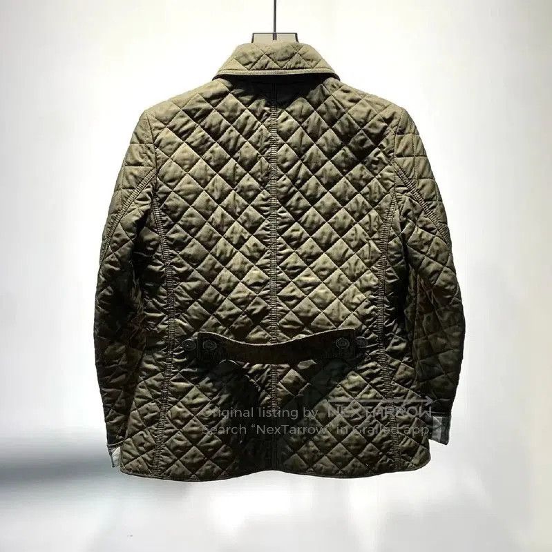 Burberry Burberry Green Cotton Women's Jacket. Size S / US 4 / IT 40 - 2 Thumbnail