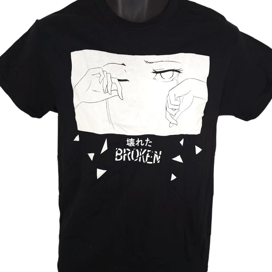Vintage Lewd Complex Anime T Shirt Mens Size Small Black Japanese Broken Size US S / EU 44-46 / 1 - 2 Thumbnail