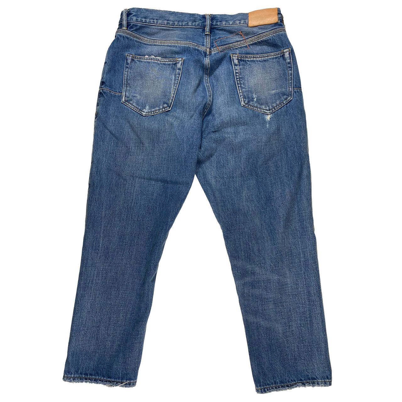 Purple Brand Purple Brand P-003 - Indigo Vintage Distressed crop 32x23 Size US 32 / EU 48 - 2 Thumbnail