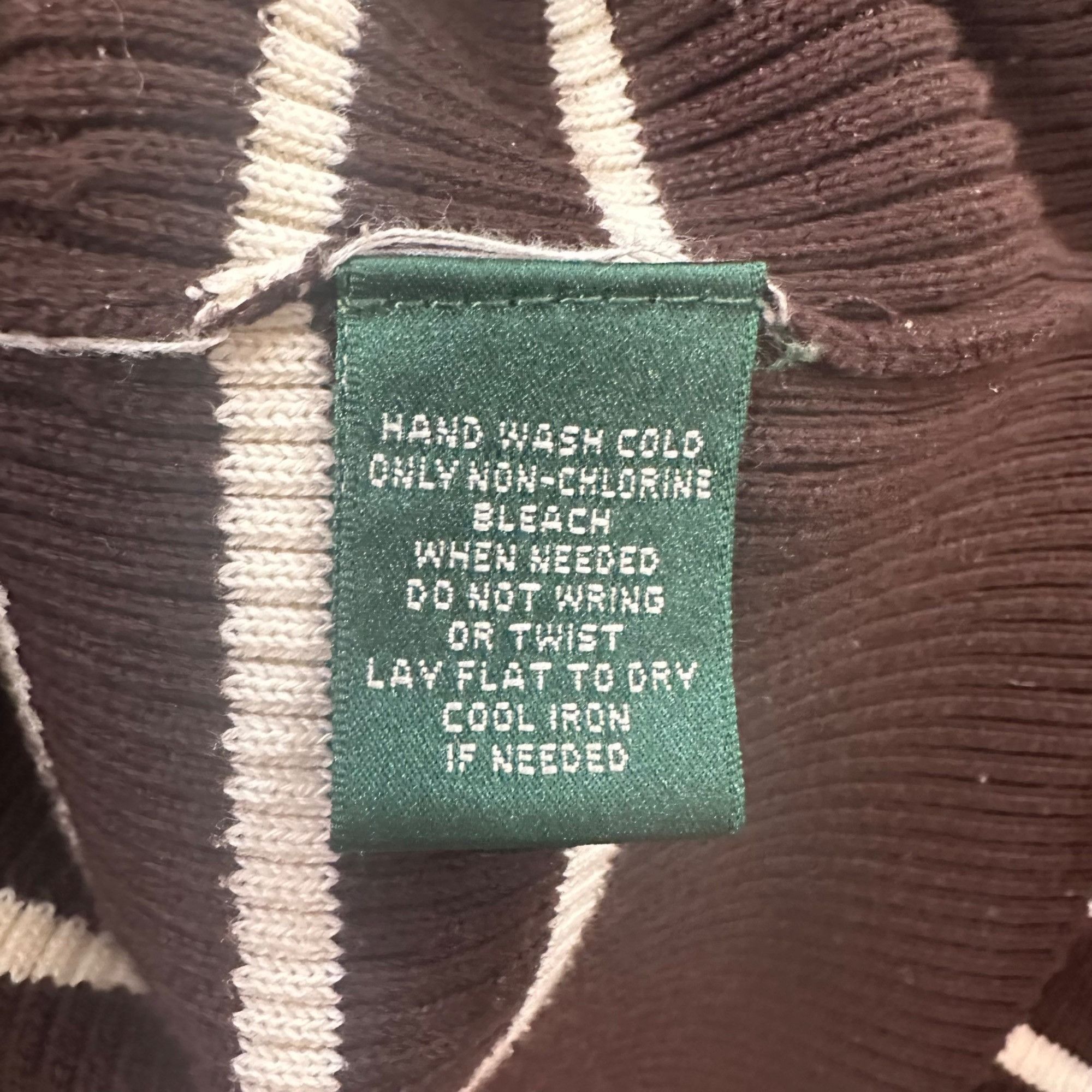 Ralph Lauren ❤️Ralph Lauren Women's Cardigan Sweater Sz XL Brown Orange S Size XL / US 12-14 / IT 48-50 - 7 Thumbnail