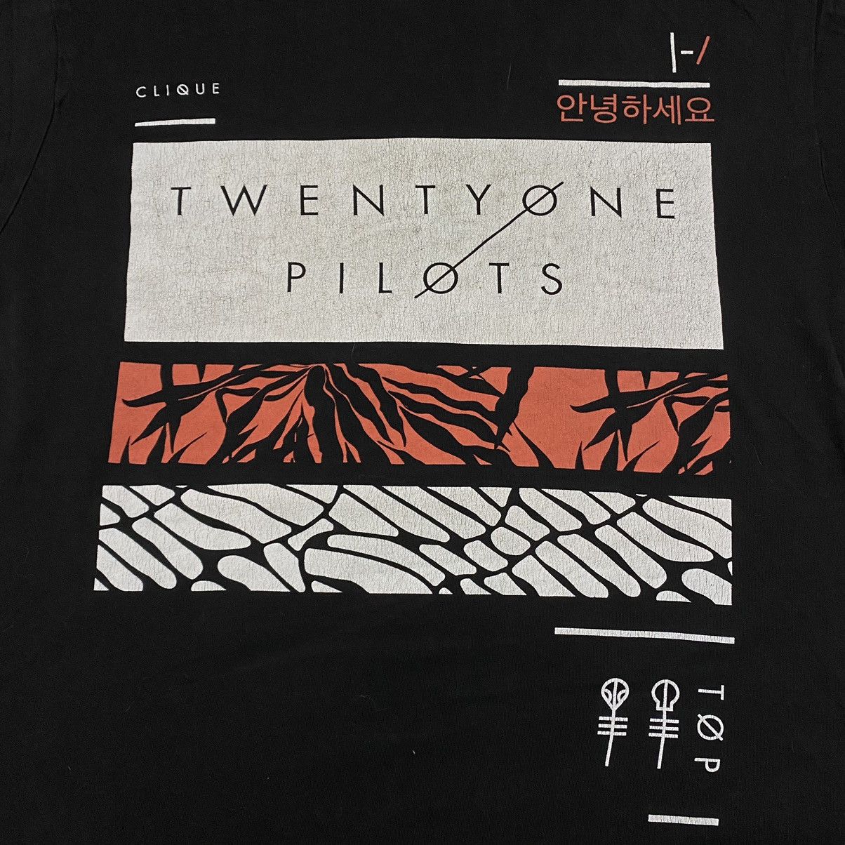Band Tees × Vintage 21 twenty one pilots rock band Size US M / EU 48-50 / 2 - 2 Thumbnail