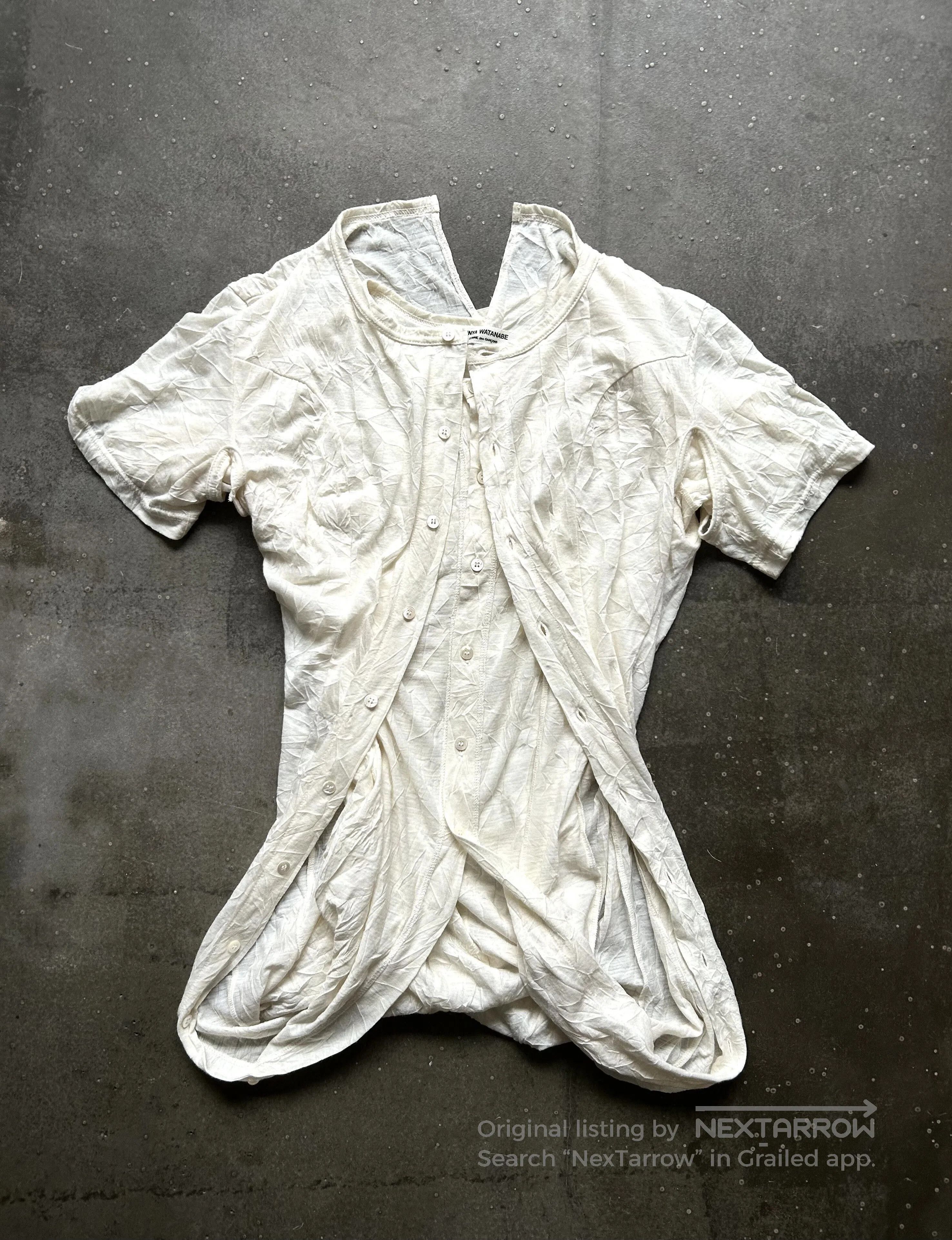 Junya Watanabe Junya Watanabe AD2007 Nested Deconstructed Pleated Top. Size US M / EU 48-50 / 2 - 1 Thumbnail
