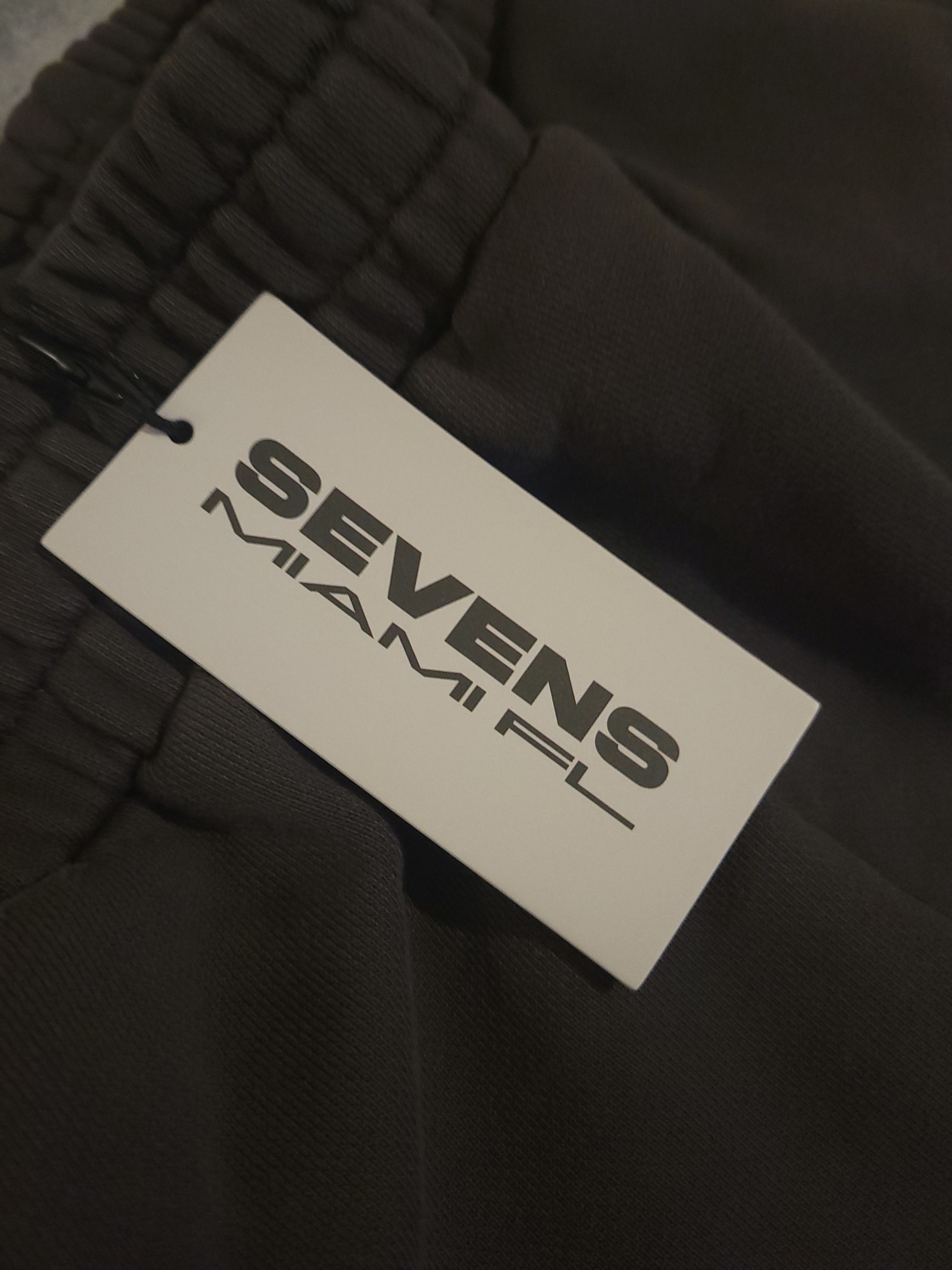 TRIPLE SEVENS Triple Sevens - Black Wide Leg Sweatpants - Men's XL - BNWT Size US 36 / EU 52 - 15 Thumbnail