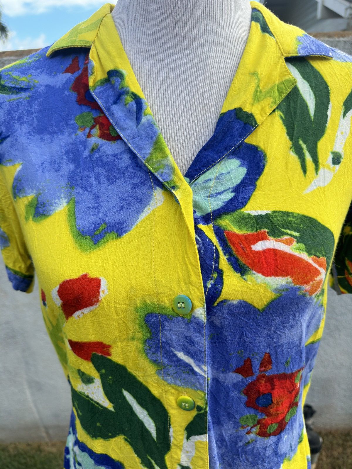 Jams World PreOwned Jams World Blouse Multicolored Button Up Women's XS Size XS / US 0-2 / IT 36-38 - 1 Thumbnail