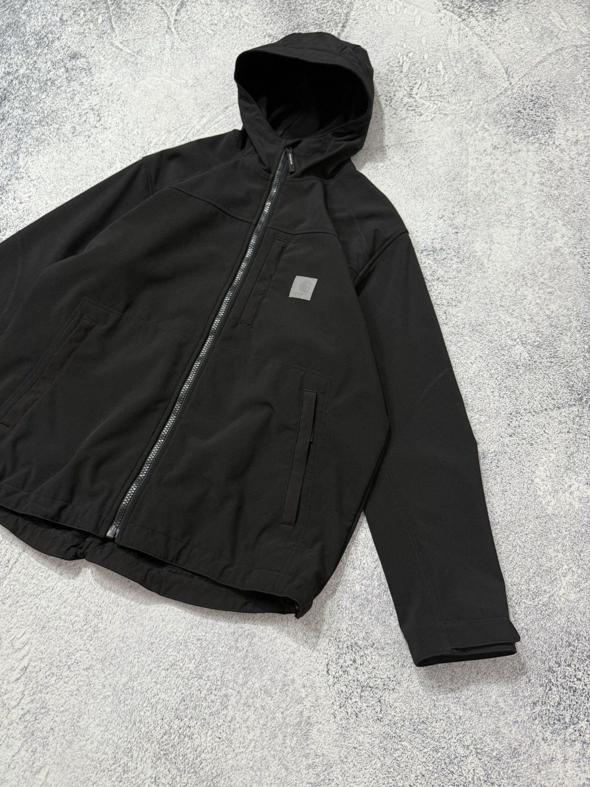 Carhartt × Carhartt Wip Carhartt WIP Softshell Reflective Logo Black Jacket Size XL Size US XL / EU 56 / 4 - 9 Thumbnail