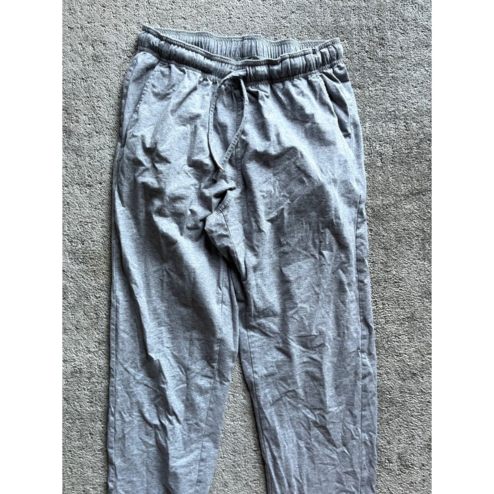 Banana Republic Banana Republic Sweatpants Mens Small Gray Fleece Jogger Drawstring Pocket Size US 29 - 2 Thumbnail