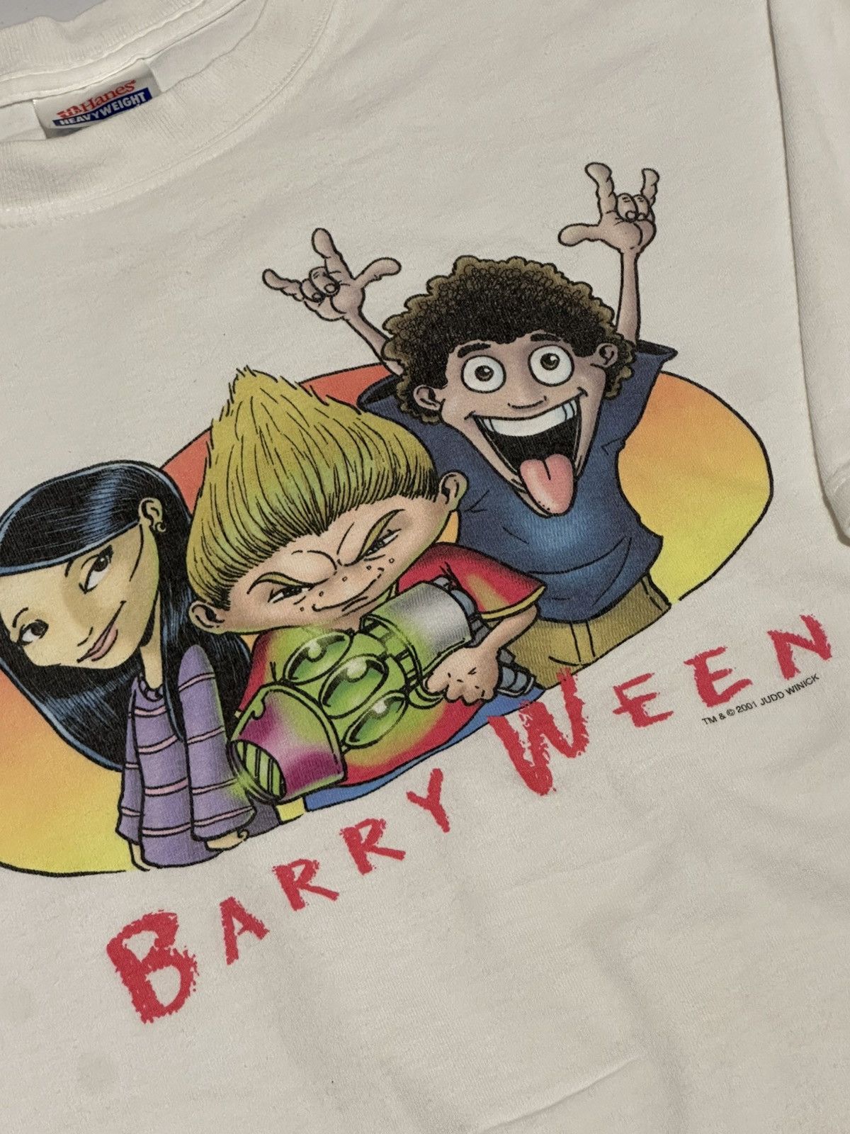Vintage Vintage y2k berry Ween Comic Book 2001 T-shirt Size US XL / EU 56 / 4 - 4 Thumbnail
