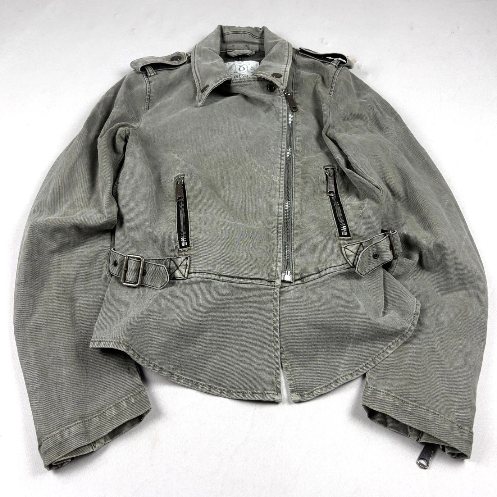 Diesel Diesel Napoleon Military Cotton Jacket Y2K Vintage | Grailed