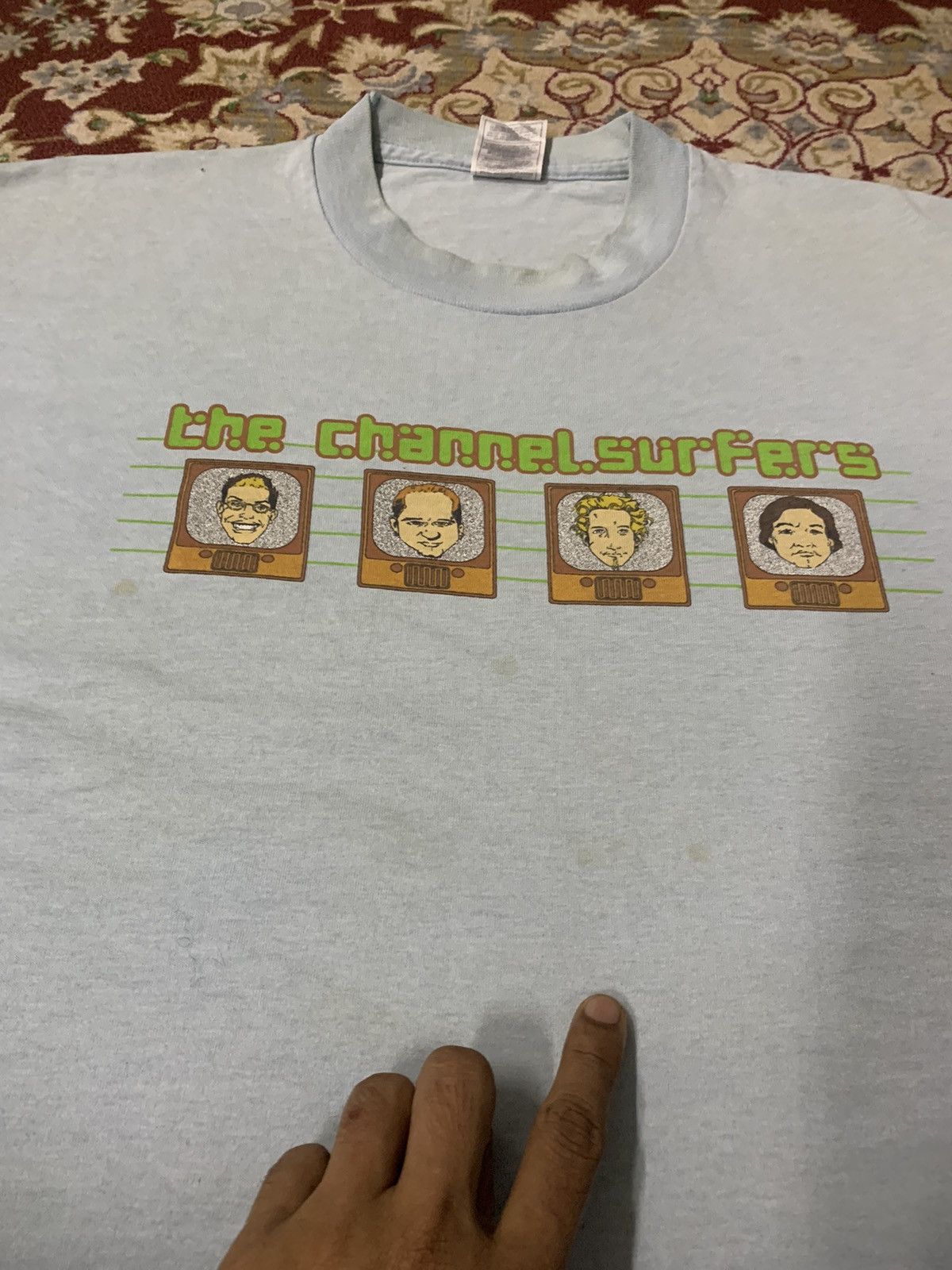 Band Tees ❌GRAIL❌90s THE CHANNEL SURFERS BAND TEES Size US XL / EU 56 / 4 - 3 Thumbnail