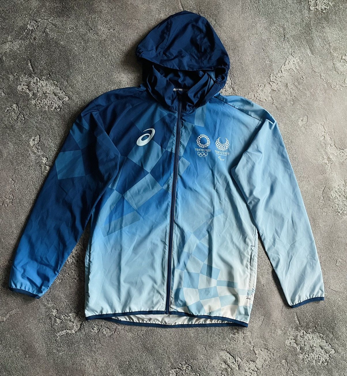 Asics Japanese Brand Streetwear Asics Tokyo Olympic Games 2020 Volunteer Crew s Jacket Grailed