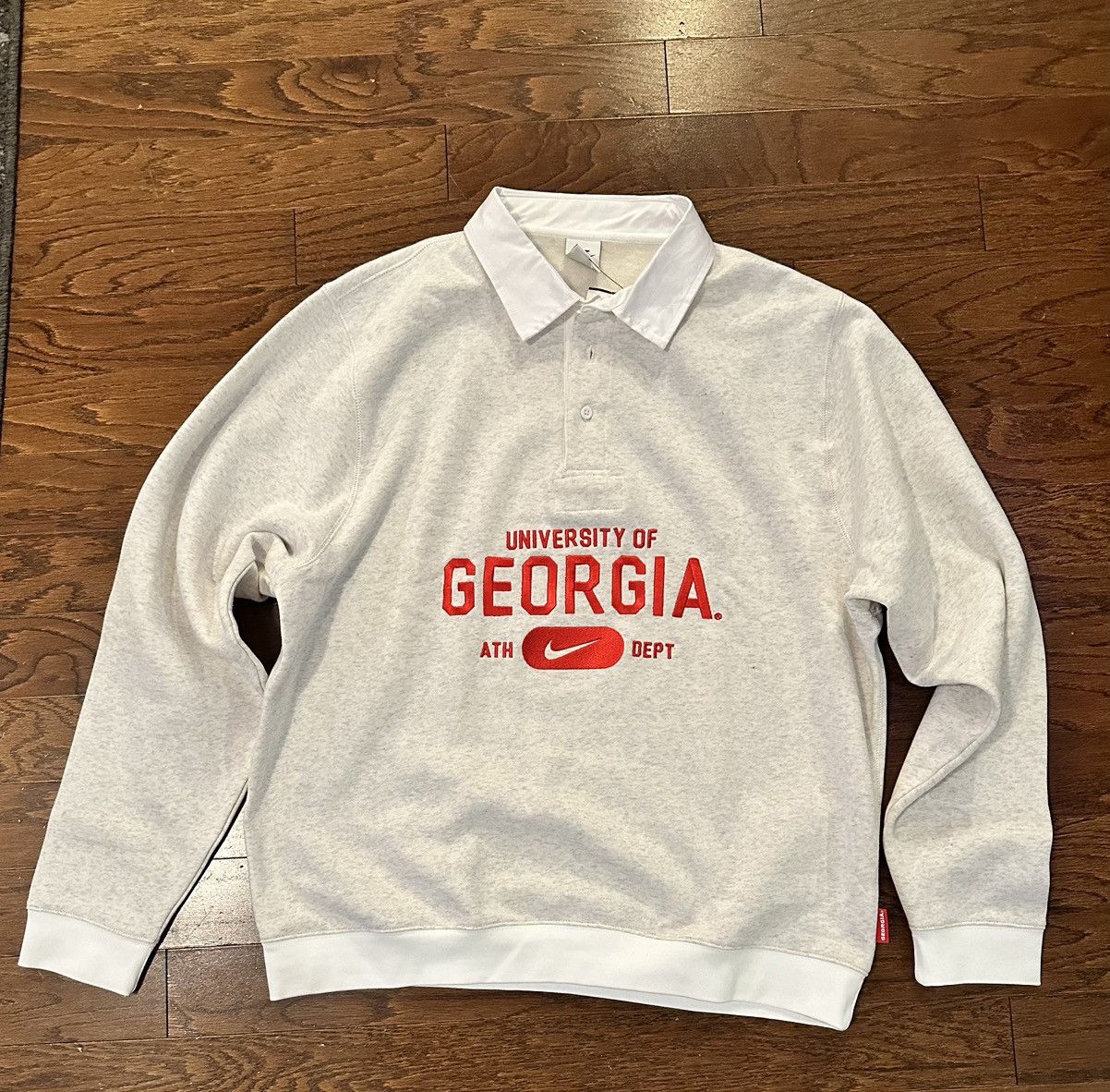 Nike Nike Georgia Bulldogs Long sleeve Polo Size US L / EU 52-54 / 3 - 1 Thumbnail