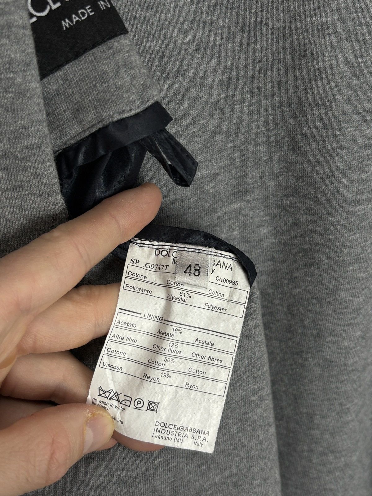 Dolce & Gabbana Dolce & Gabbana D&G Vintage Avant Garde Hooded Jacket Size US M / EU 48-50 / 2 - 8 Thumbnail