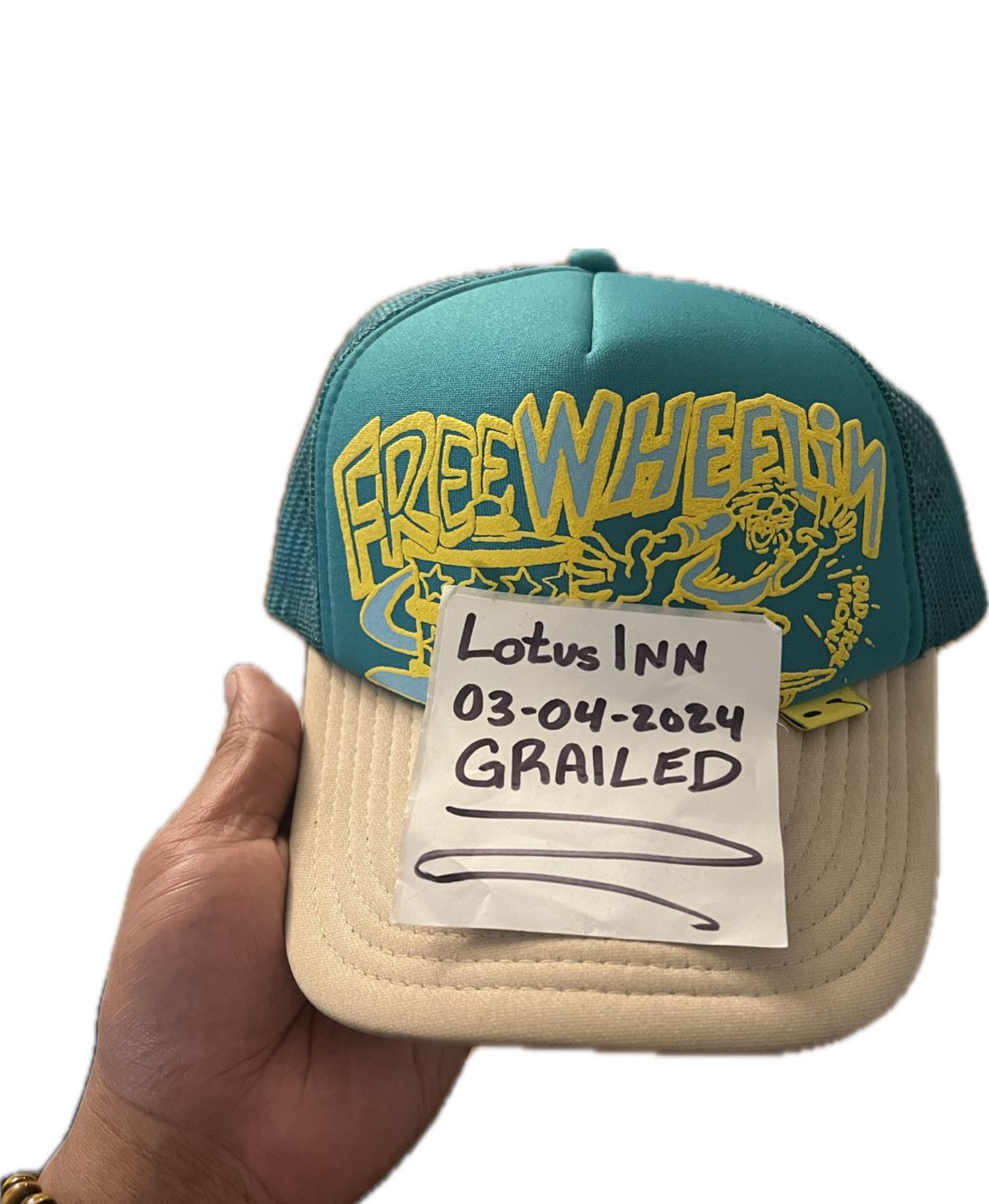Kapital KAPITAL FREE WHEELIN TRUCKER CAP Size ONE SIZE - 1 Thumbnail