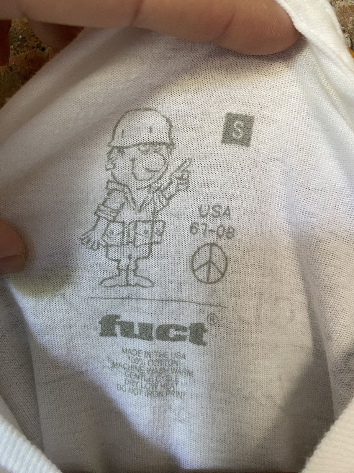FUCT × Japanese Brand 🔥RARE!! FUCT x Larry Clark iconic fuct kiss logo limited Size US S / EU 44-46 / 1 - 10 Thumbnail