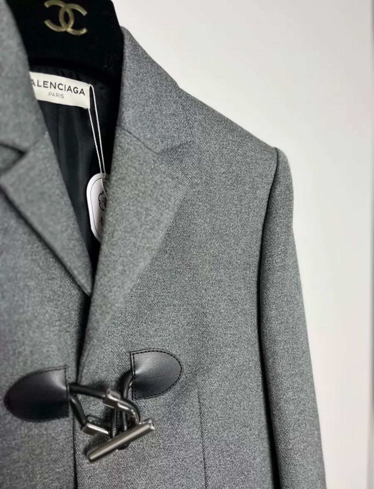 Balenciaga Balenciaga buttoned suit jacket2412-Nextarrow Size 44S - 4 Thumbnail