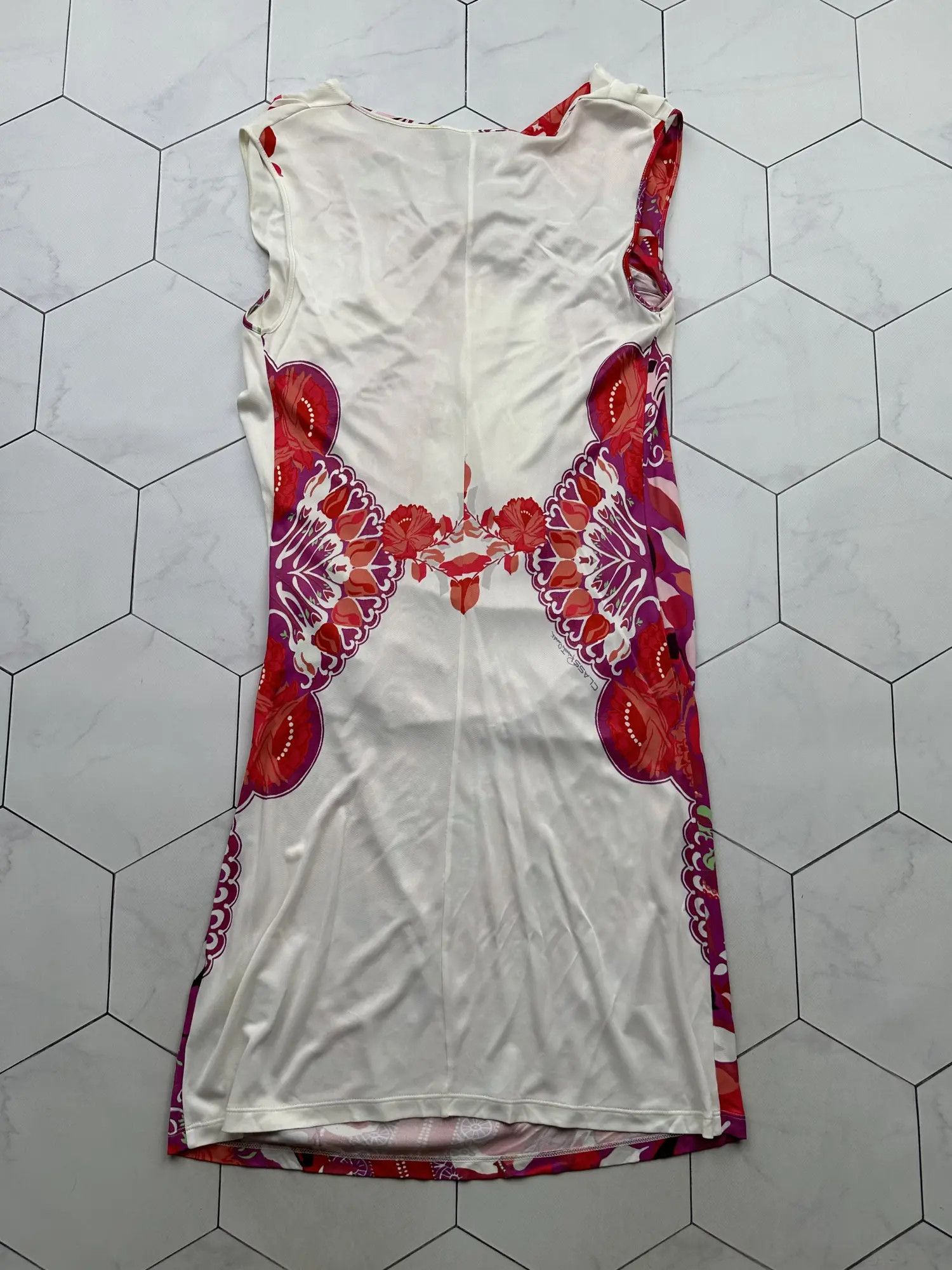 Cavalli Class Class Roberto Cavalli Vintage Dress (B257) Size L / US 10 / IT 46 - 10 Thumbnail