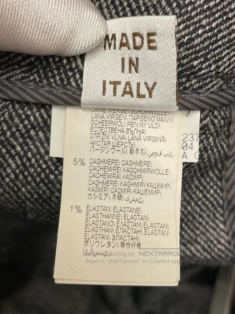 Brunello Cucinelli Brunello Cucinelli Dark Gray New Wool Casual Trousers Size 26" / US 2 / IT 38 - 3 Thumbnail
