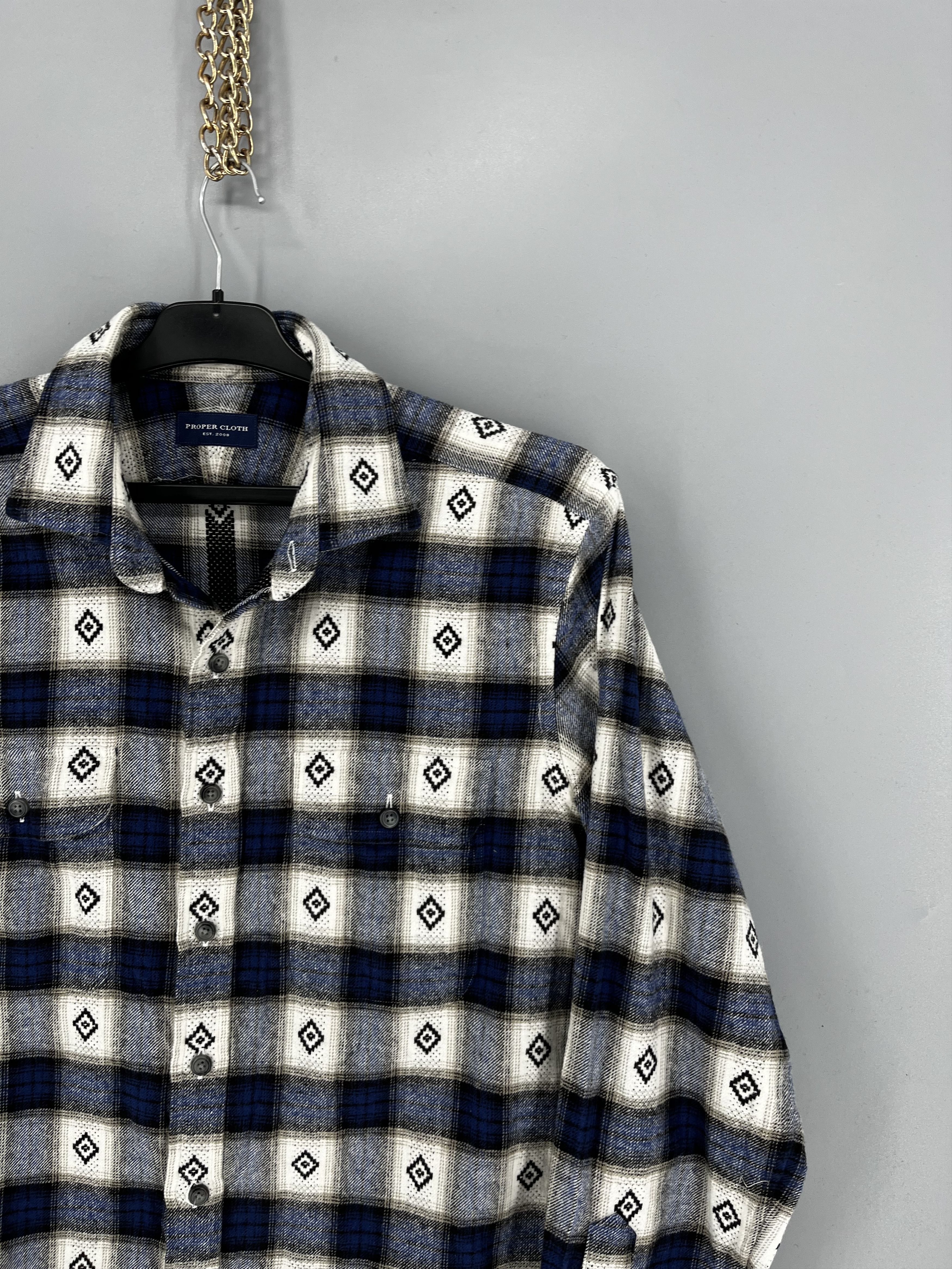 Proper Cloth Proper Cloth Long Sleeve Button Down Shirt - Large Size US L / EU 52-54 / 3 - 5 Thumbnail