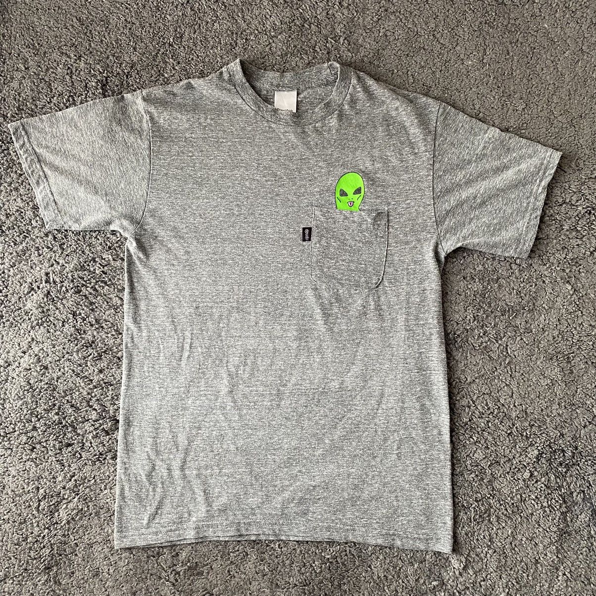 Stussy Rip n Dip Grey T-Shirt ripndip Size US S / EU 44-46 / 1 - 1 Thumbnail