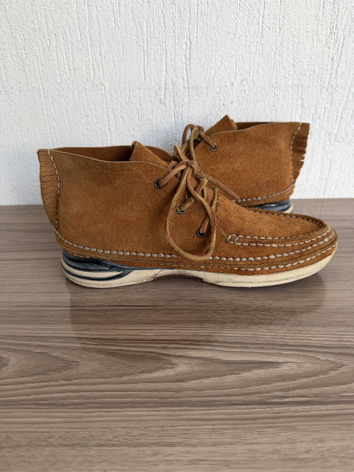 Visvim Suede voyageur moc-folk ankle boots Size US 8 / EU 41 - 18 Thumbnail