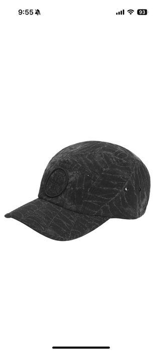 Supreme Supreme x Stone Island Camp Cap (FW23) Black | Grailed