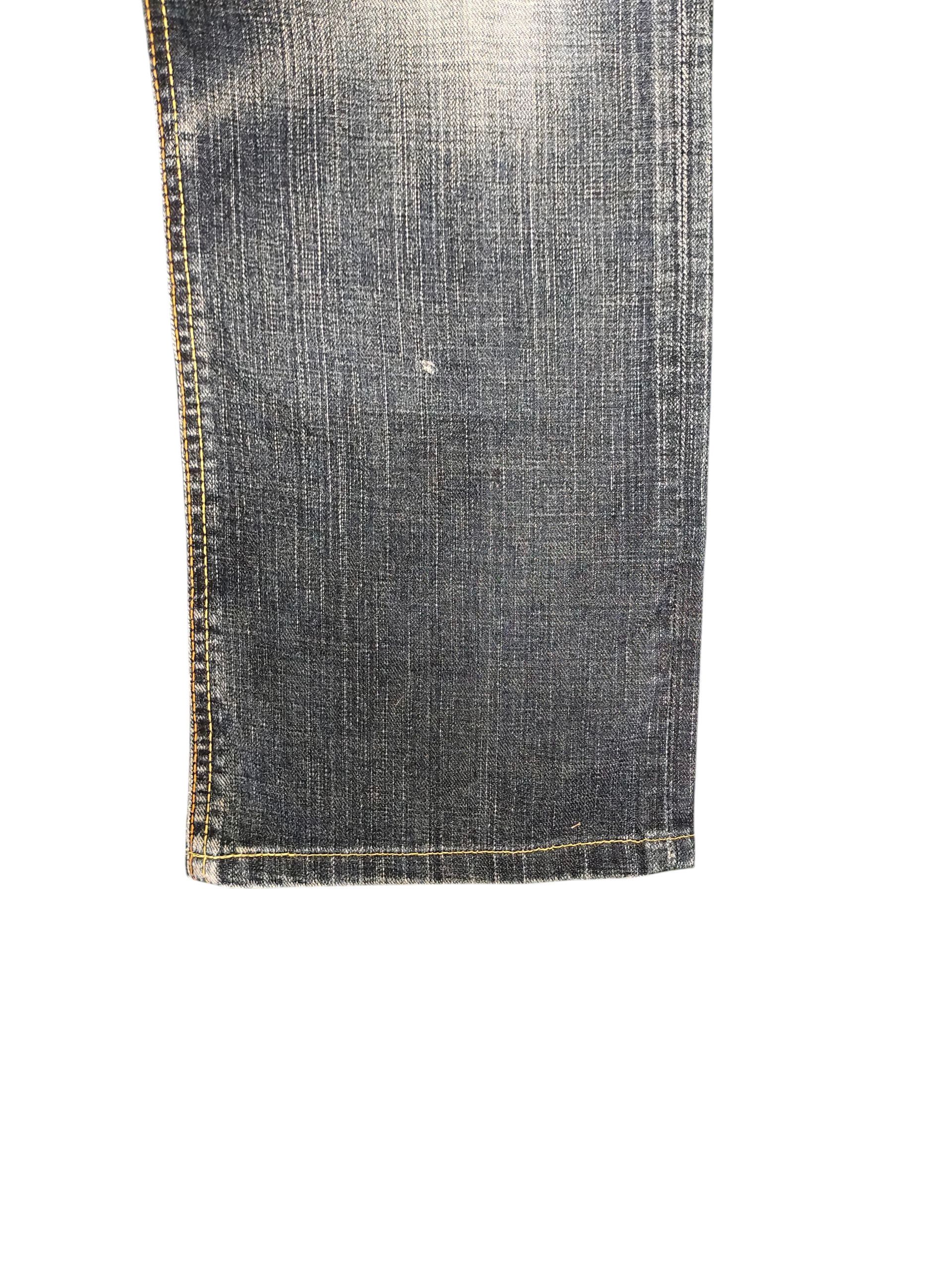 Comme des Garcons × Undercover Edwin 503 Regular Clawmark Distress Faded Denim Jeans Size US 31 - 5 Thumbnail