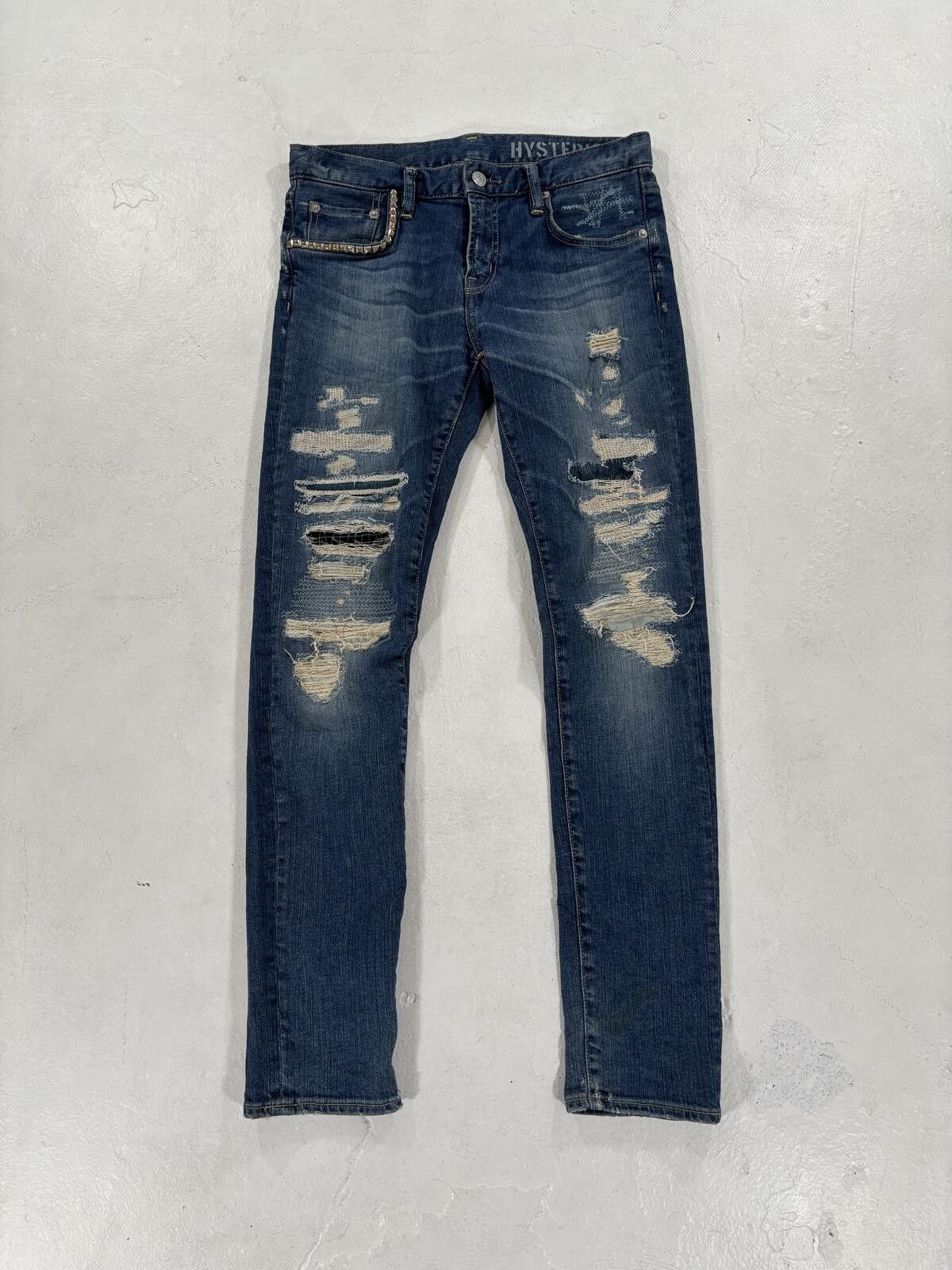 Hysteric Glamour Hysteric Glamour Studded Denim Size US 29 - 1 Thumbnail