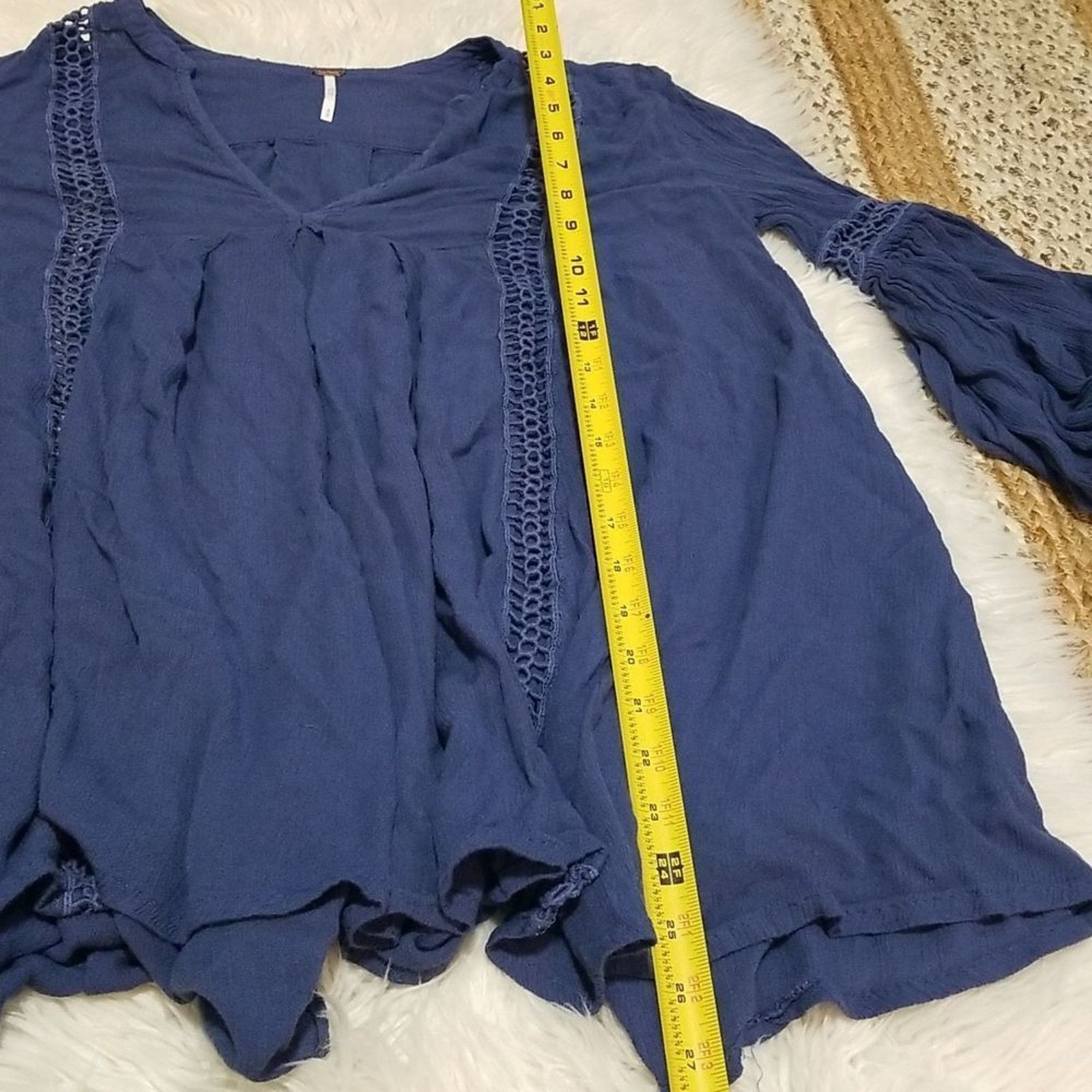 Free People Free People Just the Two of Us Boho Long Sleeve Flowy Tunic Size S / US 4 / IT 40 - 11 Thumbnail