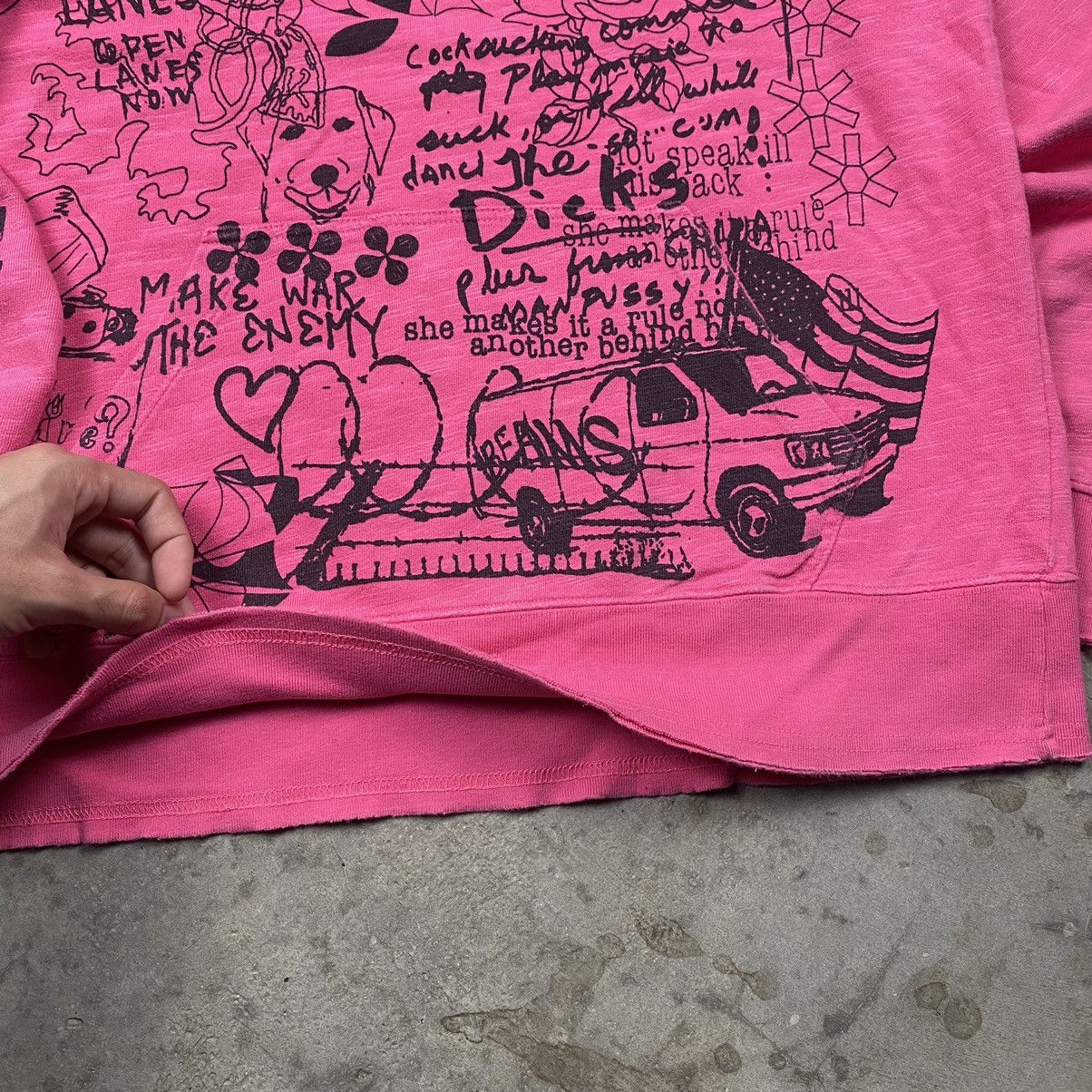 Beams Plus × Beauty Beast × If Six Was Nine Rare Beams Japan Tribal Wording Poem Bondage Crewneck Size US M / EU 48-50 / 2 - 4 Thumbnail