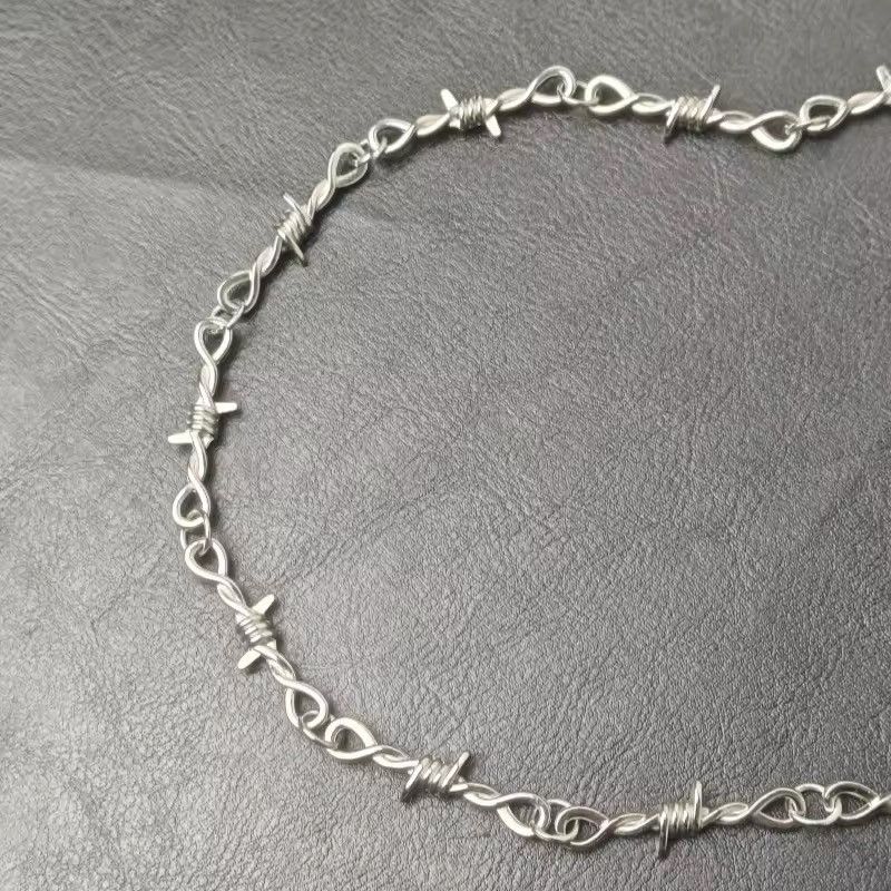 Other Silvery Rivet Three Layers Concise Pants Waist Chain Size ONE SIZE - 6 Thumbnail