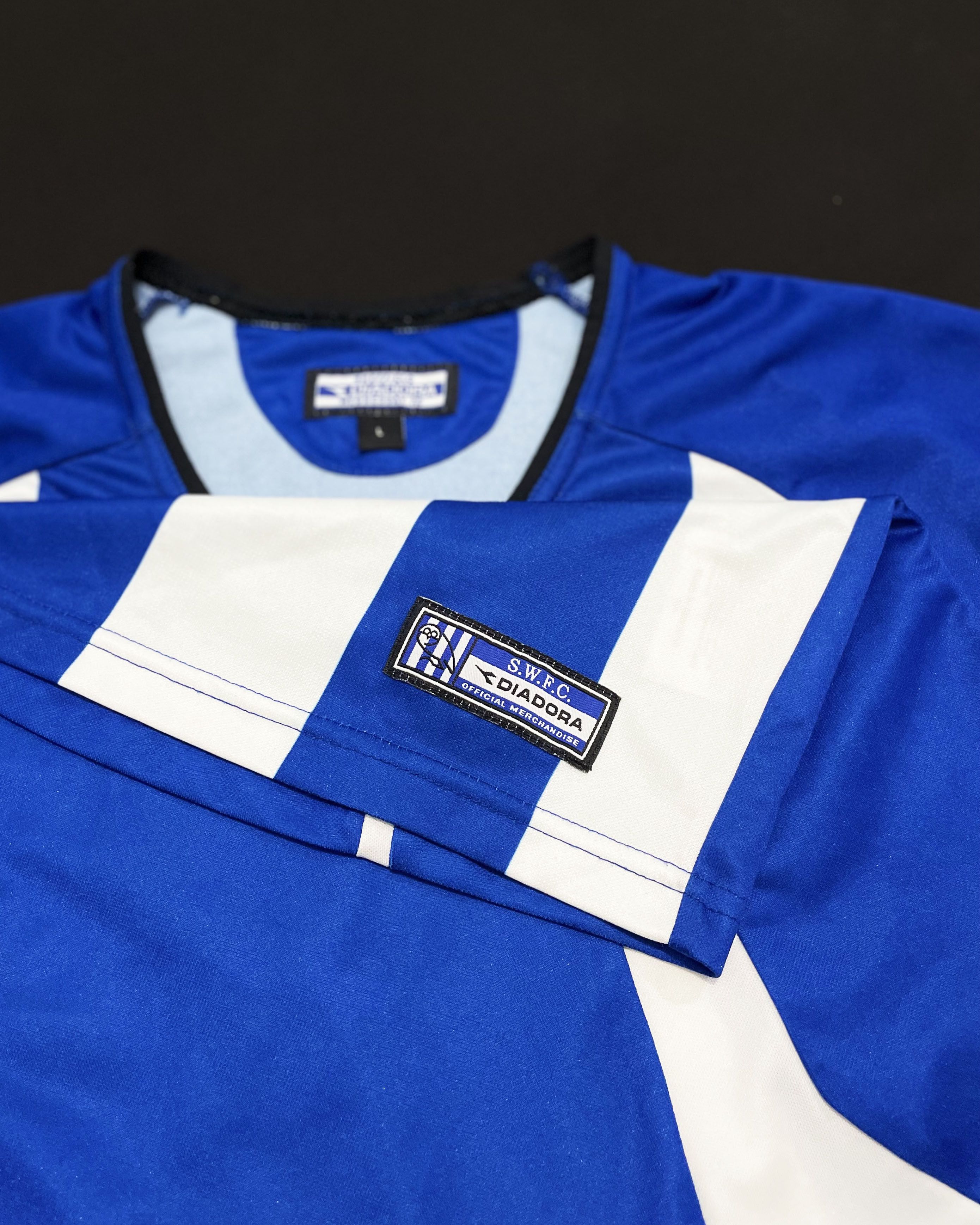 Diadora Sheffield Wednesday Home Kit 2003 2004 2005 Size US L / EU 52-54 / 3 - 4 Thumbnail