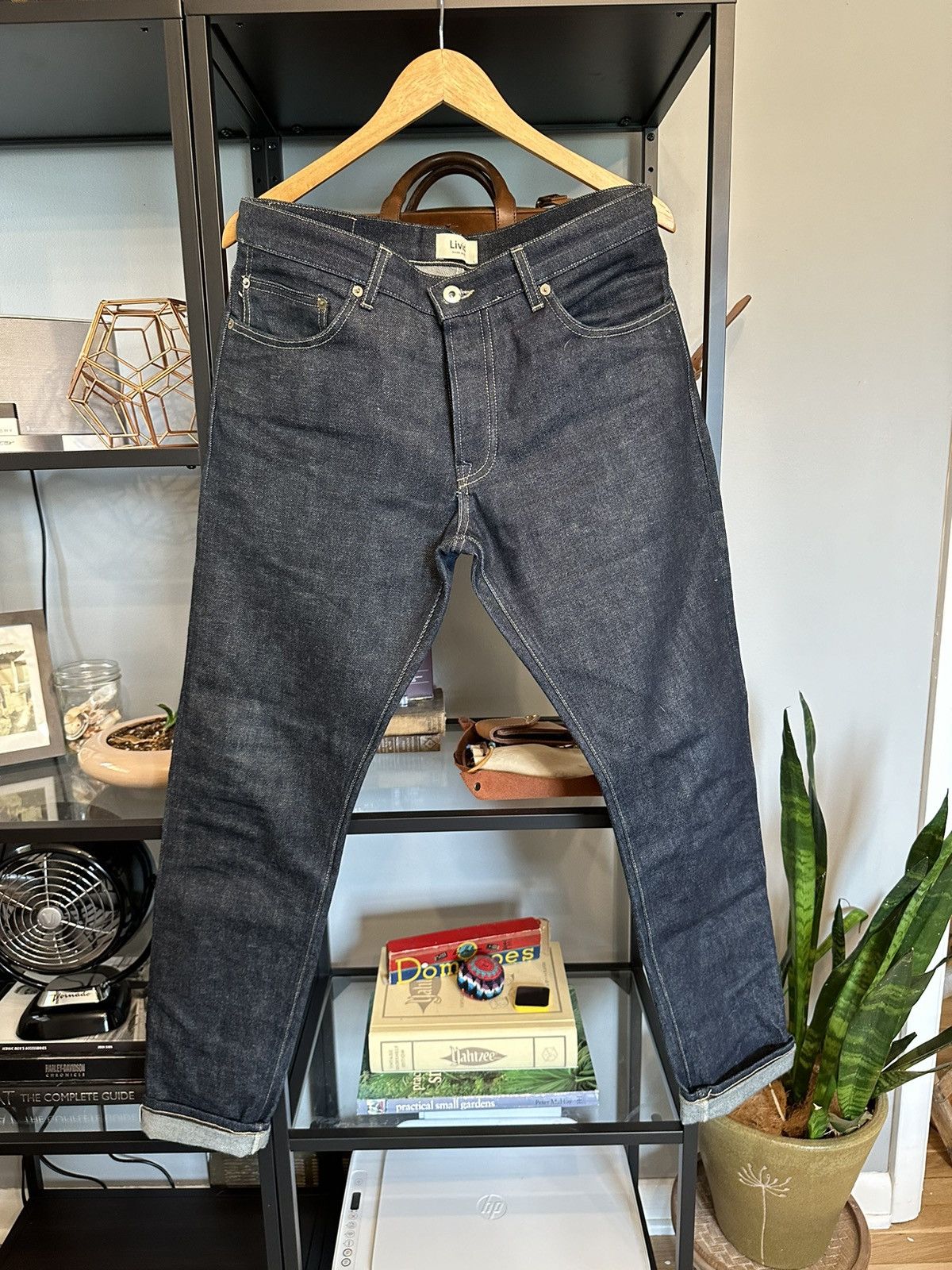 image of Livid Jeans Jone Slim Jean in Blue, Men's (Size 31)
