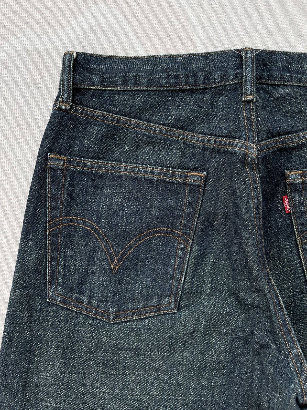 Le Grande Bleu (L.G.B.) Levis 539 Straight Jeans (LG131) Size US 31 - 9 Thumbnail