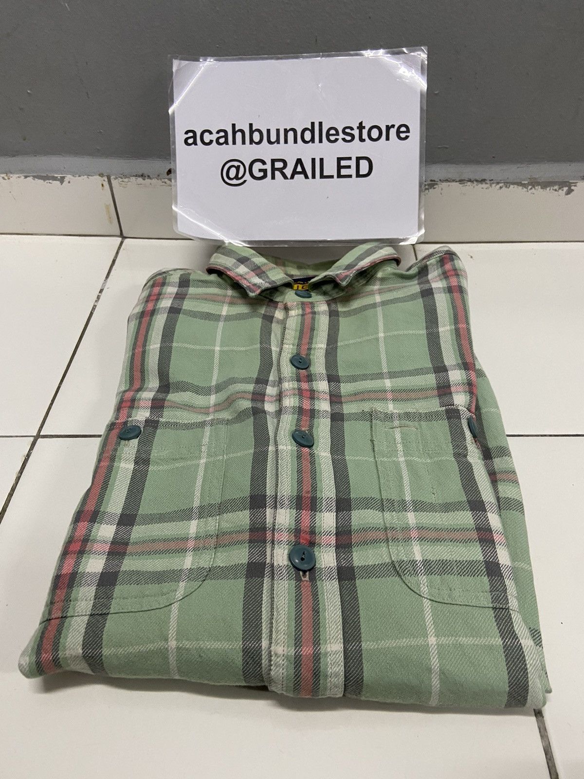 Japanese Brand RALPH LAUREN RUGBY BUTTON UP FLANELL Size US S / EU 44-46 / 1 - 19 Thumbnail