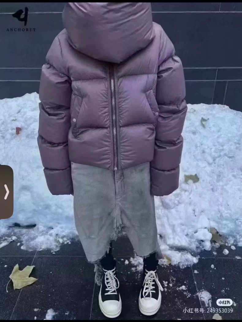 Rick Owens rick owens RO23FW lilac down jacket 2503-Nextarrow Size US XS / EU 42 / 0 - 6 Thumbnail