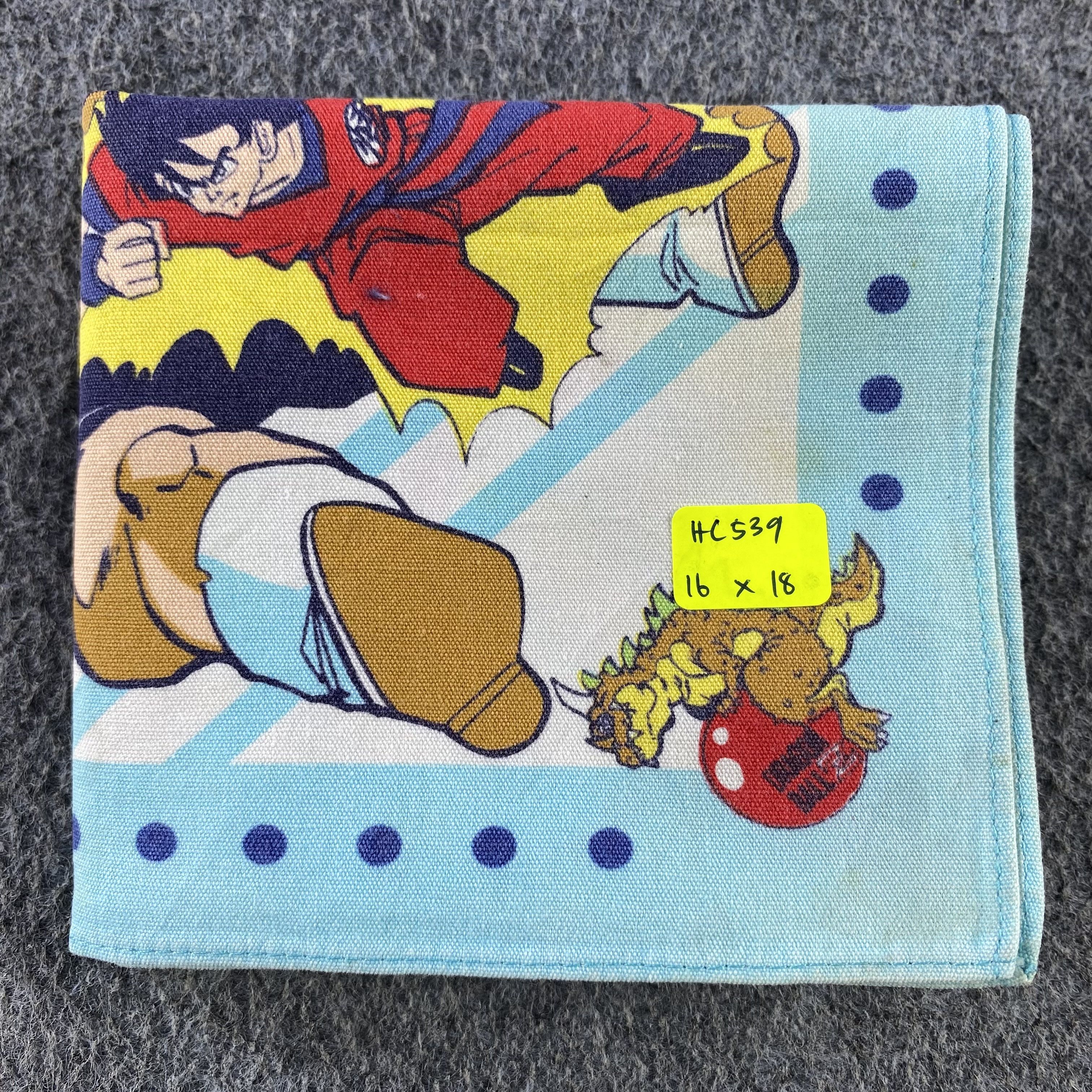 Anime × Japanese Brand Dragon Ball Handkerchief/Neckerchief/Bandana HC539 Size ONE SIZE - 8 Thumbnail