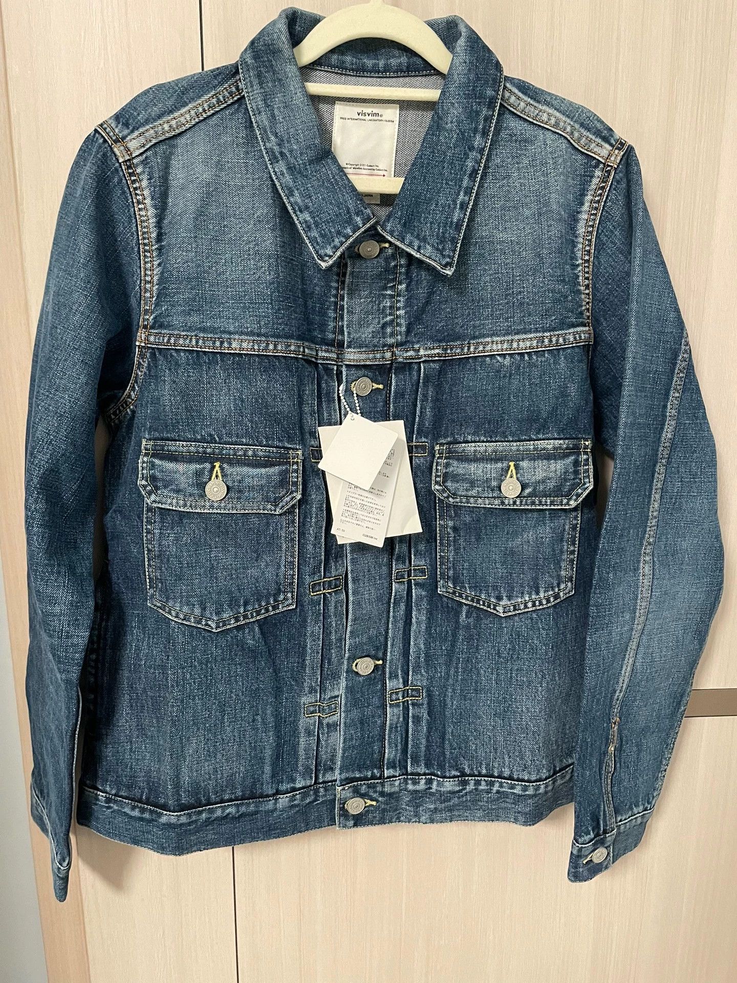 VISVIM SS 101 JKT DMGD-1001 20SS Size3