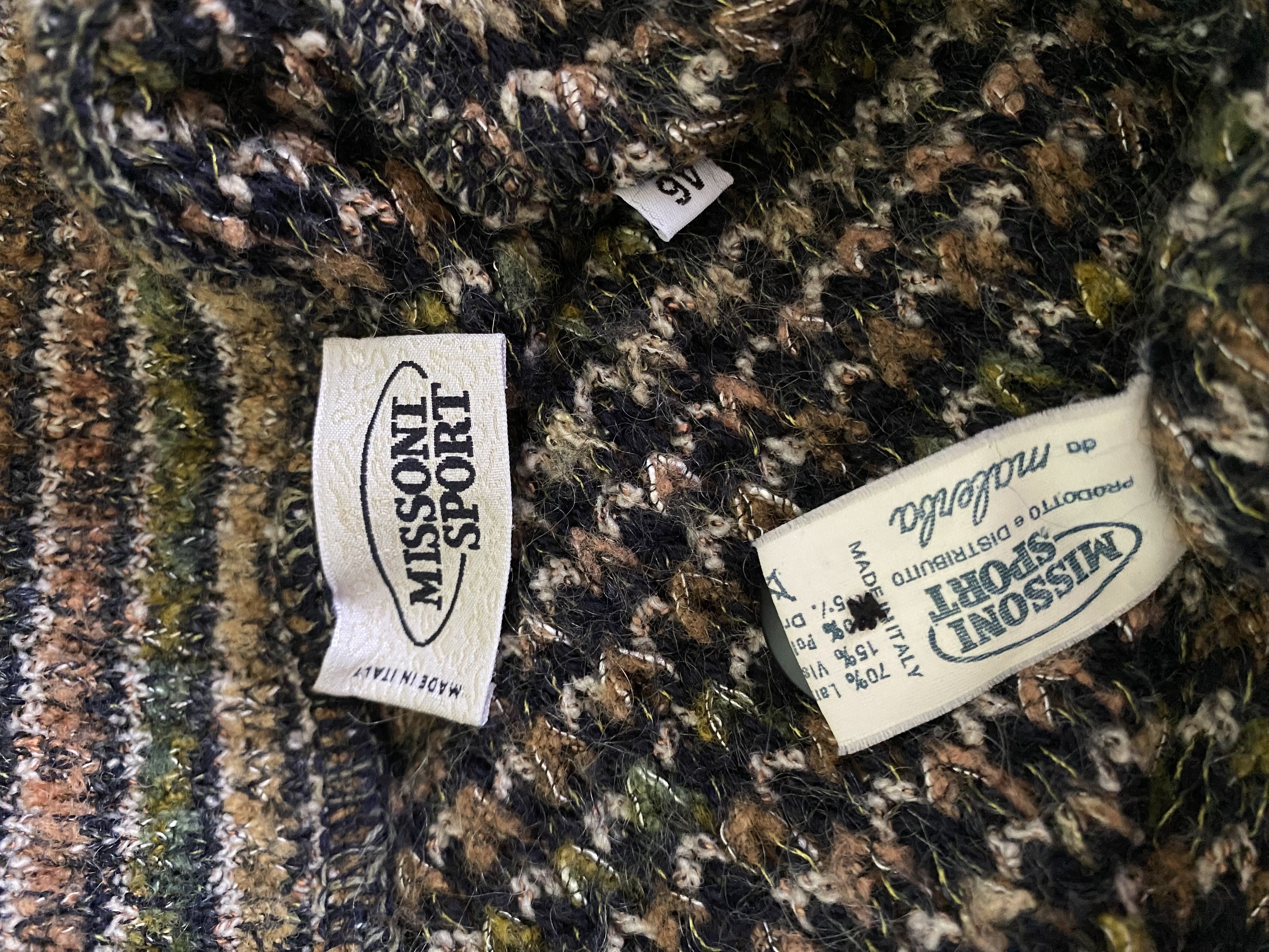 Missoni Vintage Missoni Sport Cardigan Jacket Size L / US 10 / IT 46 - 3 Thumbnail