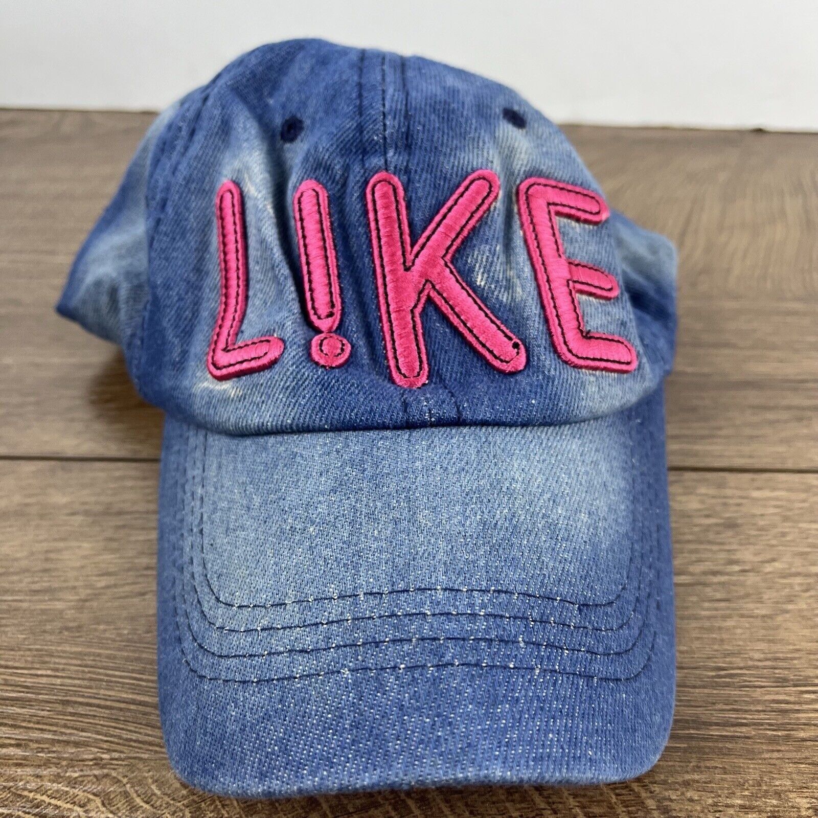 Other LIKE Hat Like Hat Blue Cap Adjustable Blue Adult Size Hat Size ONE SIZE - 5 Thumbnail